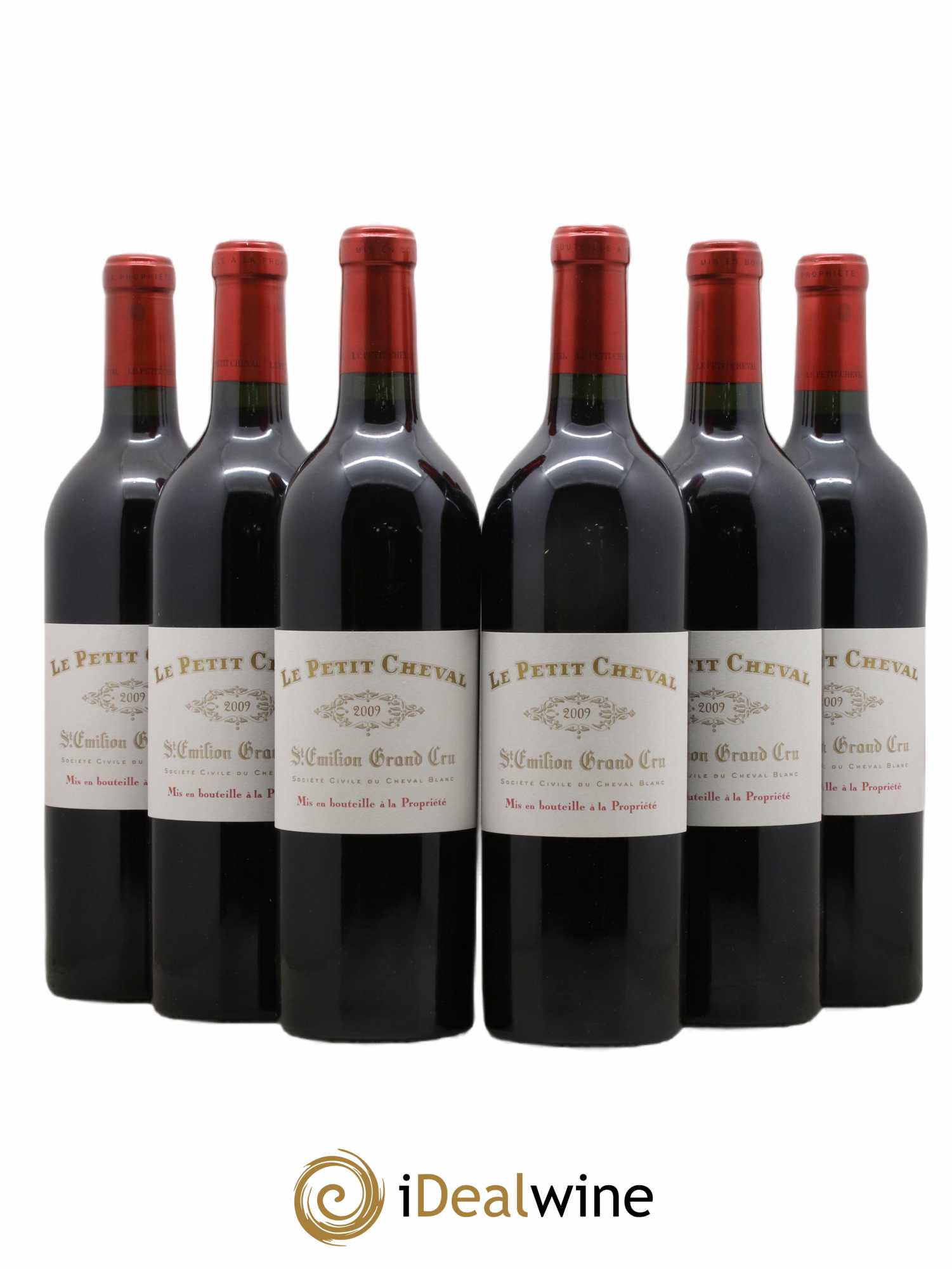 Le Petit Cheval Second Vin 2009 - Lot de 6 bouteilles - 0