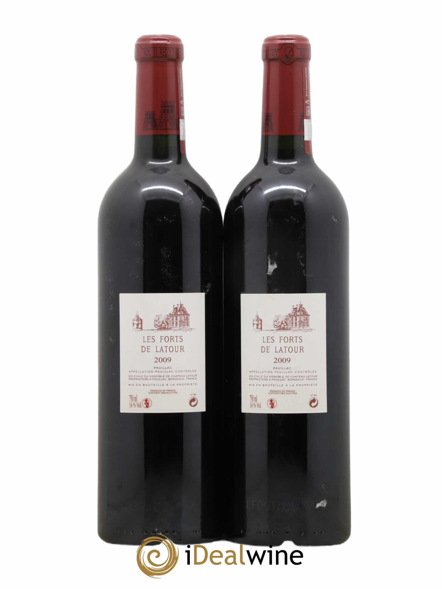 Les Forts de Latour Second Vin 2009 - Lot de 2 bouteilles - 1