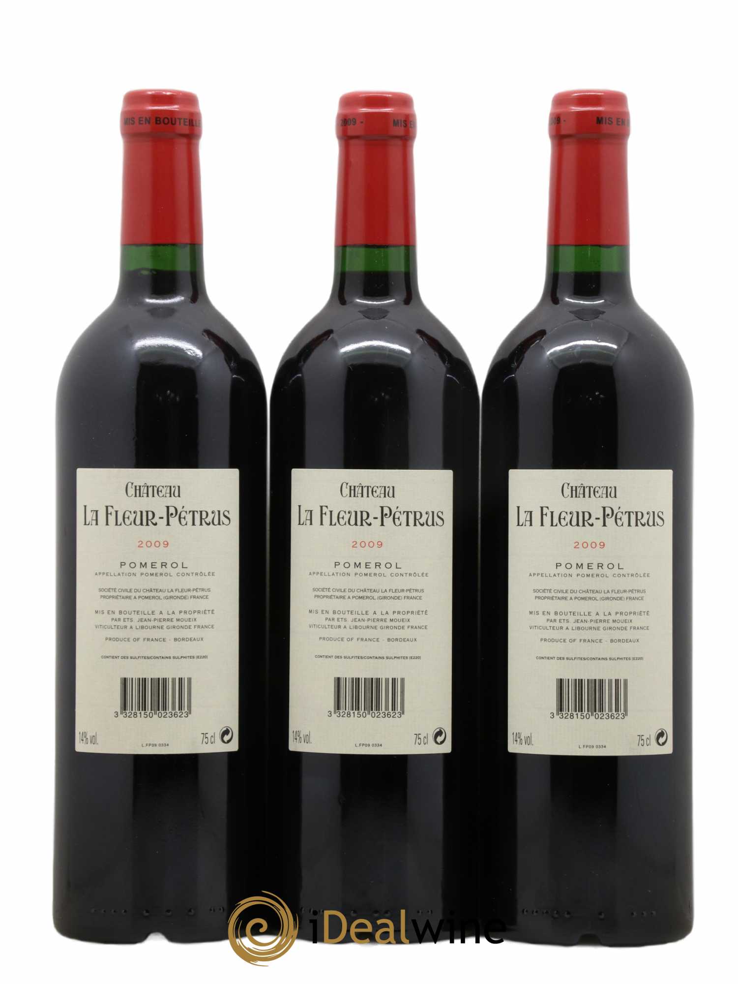 Château la Fleur Petrus 2009 - Lot de 3 bouteilles - 1