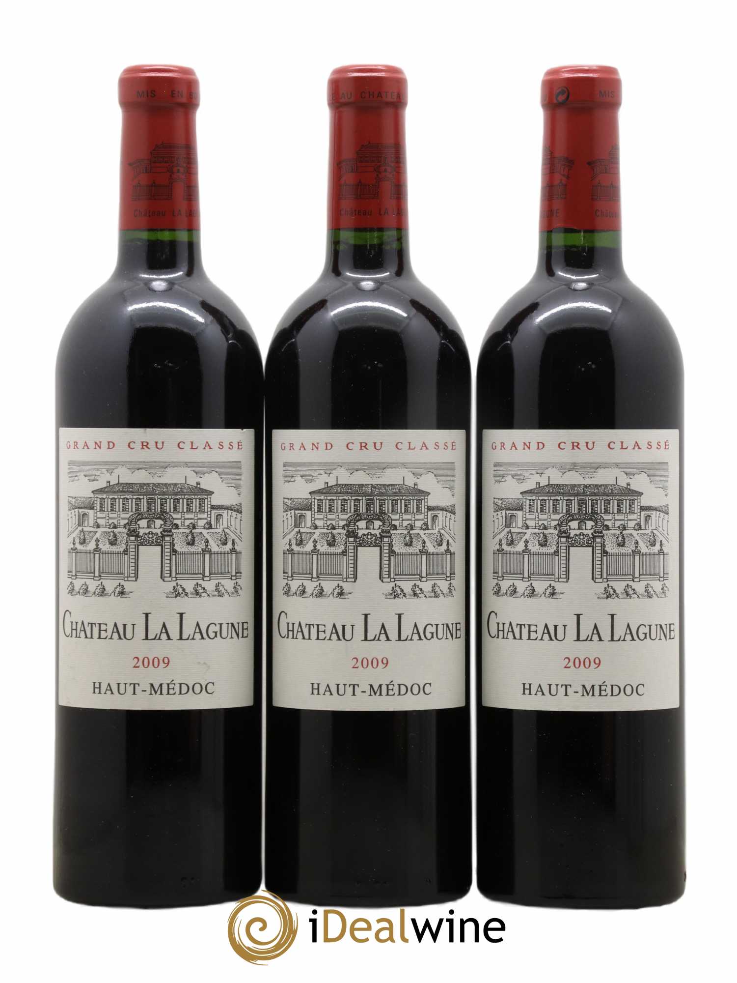 Château la Lagune 3ème Grand Cru Classé 2009 - Lot de 3 bouteilles - 0