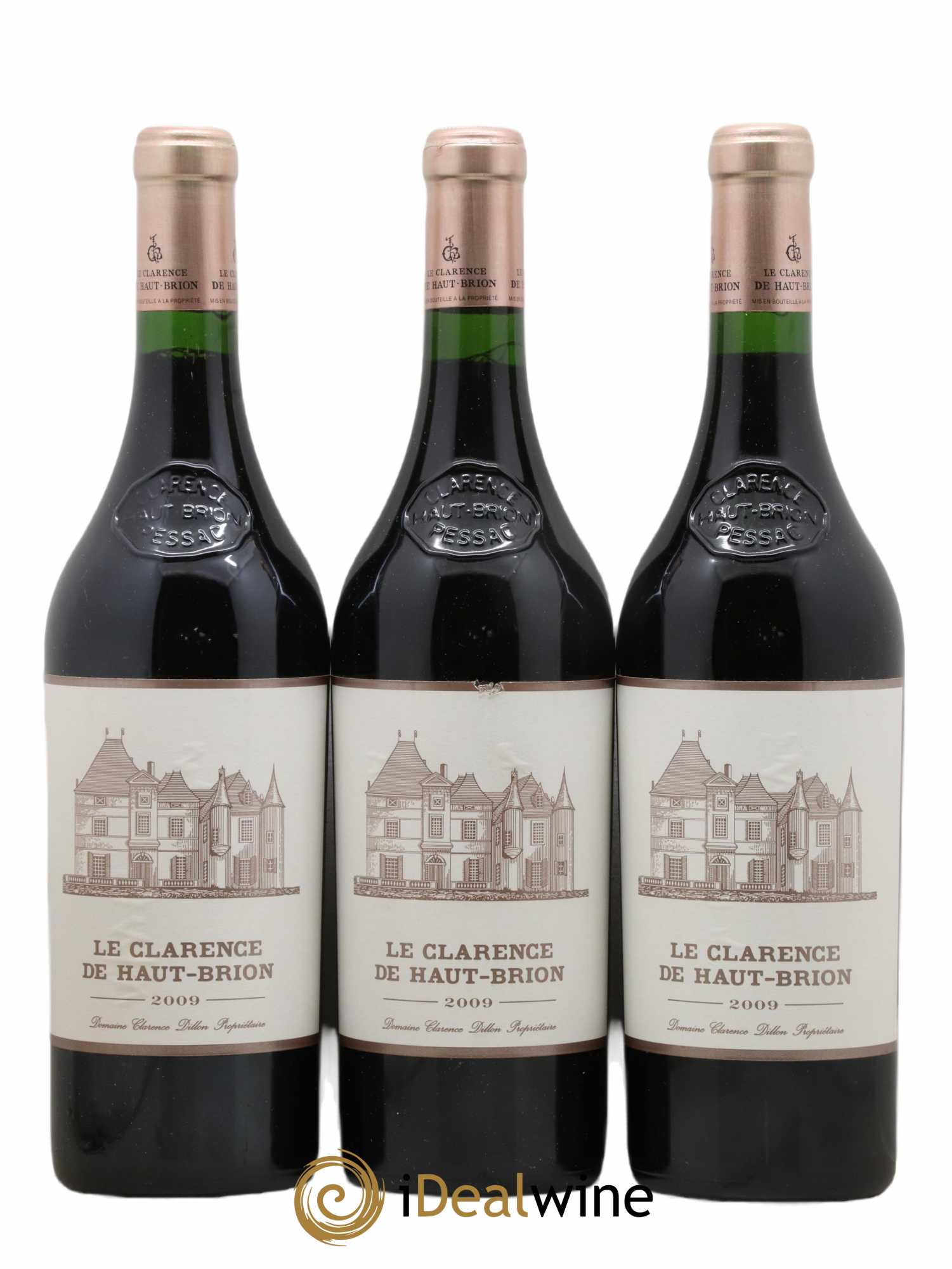 Clarence (Bahans) de Haut-Brion Second Vin 2009 - Lot de 3 bouteilles - 0