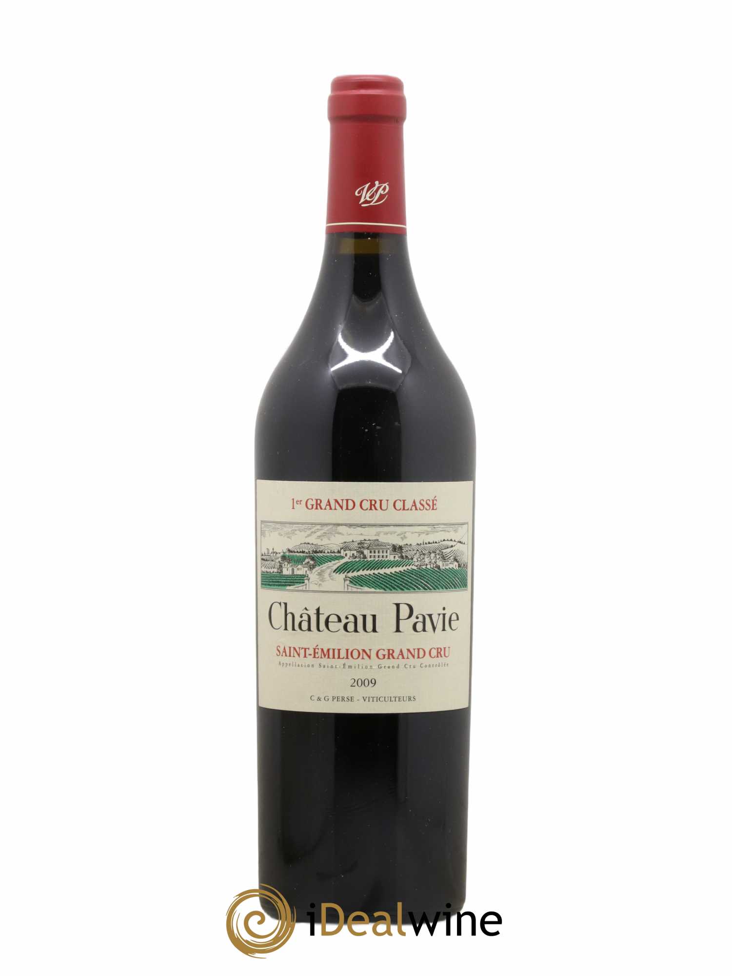 Château Pavie 1er Grand Cru Classé A 2009 - Lot de 1 bouteille - 0