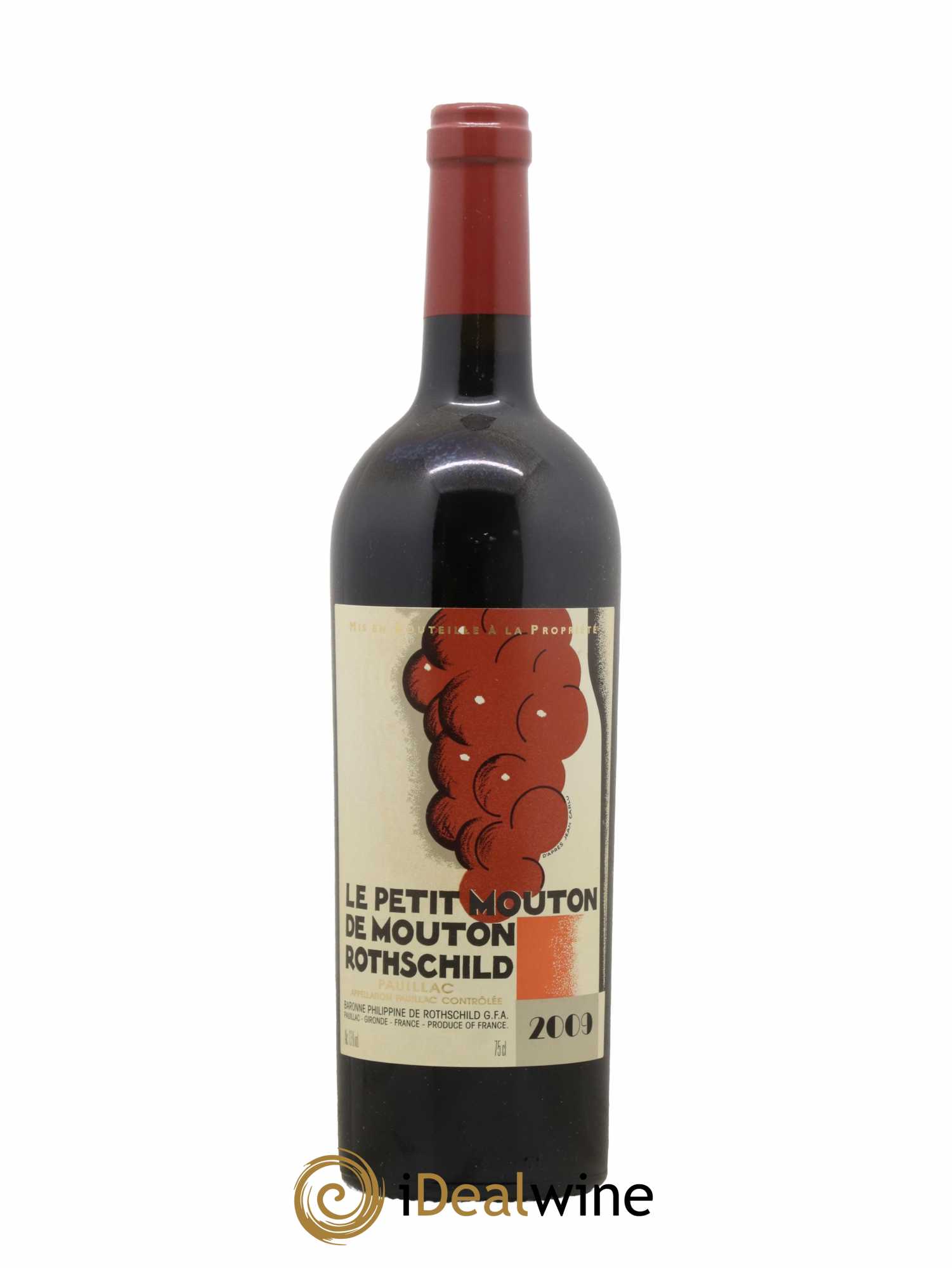 Petit Mouton Second Vin 2009 - Lot de 1 bouteille - 0