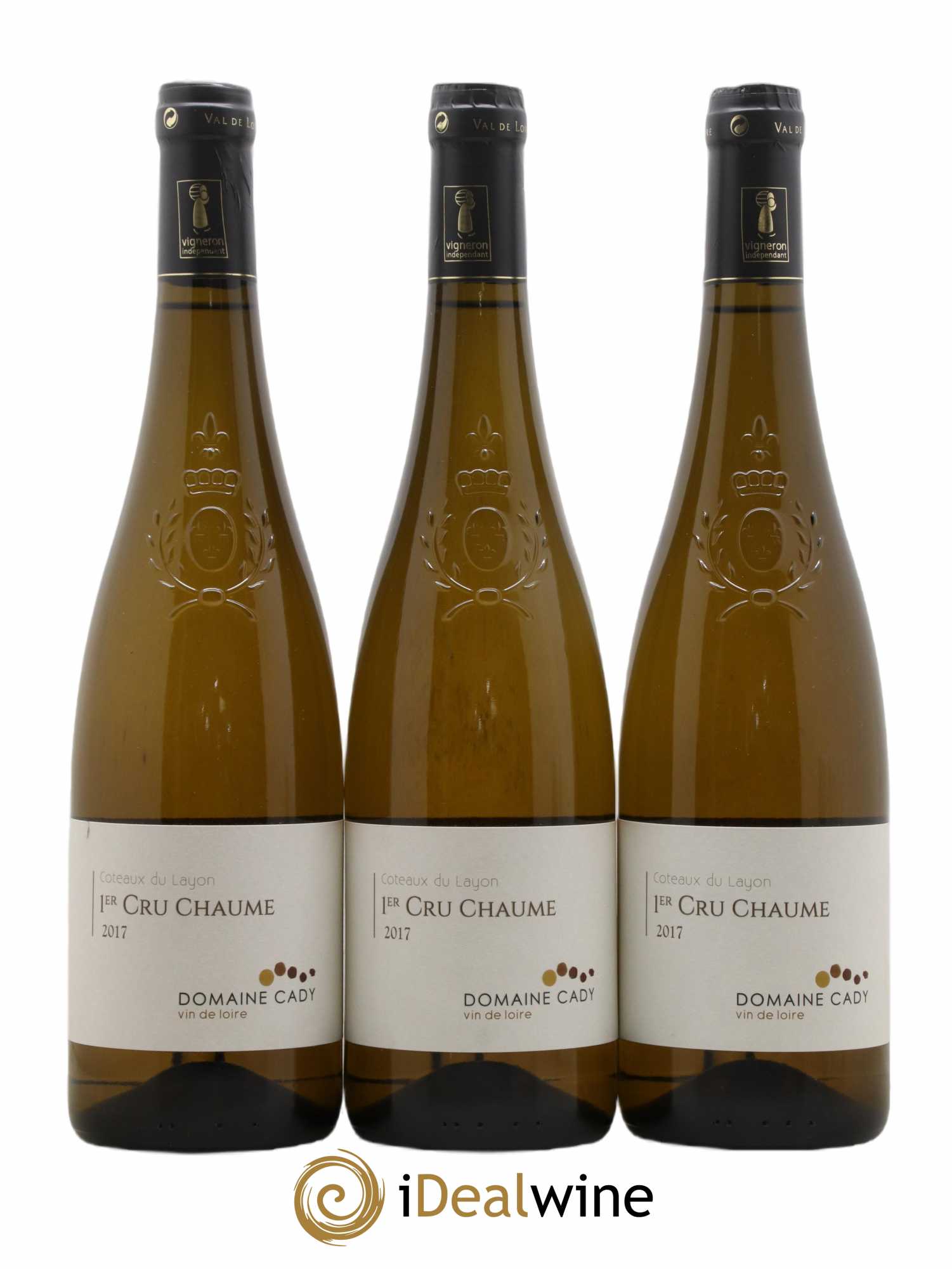 Coteaux du Layon Chaume Dom Cady 2017 - Lotto di 3 bottiglie - 0