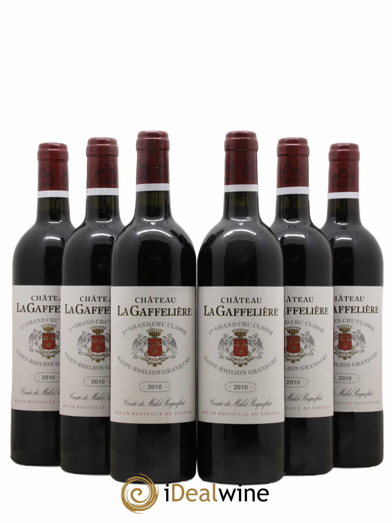 Château la Gaffelière 1er Grand Cru Classé B 2010 - Lot de 6 bouteilles - 0