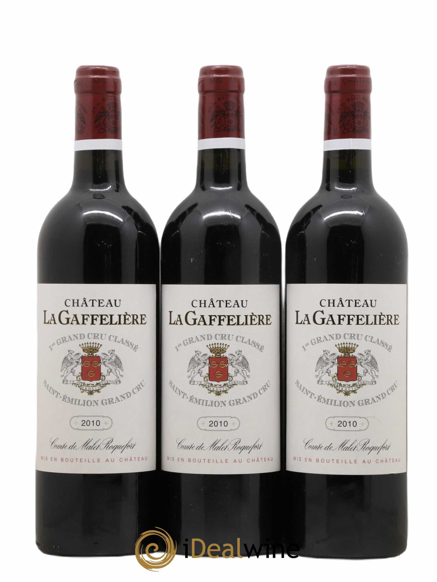 Château la Gaffelière 1er Grand Cru Classé B 2010 - Lot de 3 bouteilles - 0