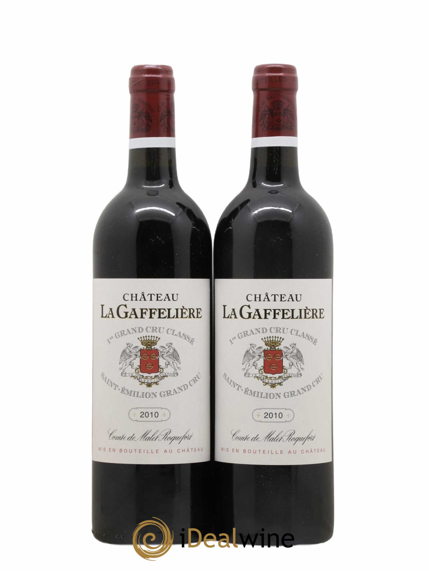 Château la Gaffelière 1er Grand Cru Classé B 2010 - Lot de 2 bouteilles - 0