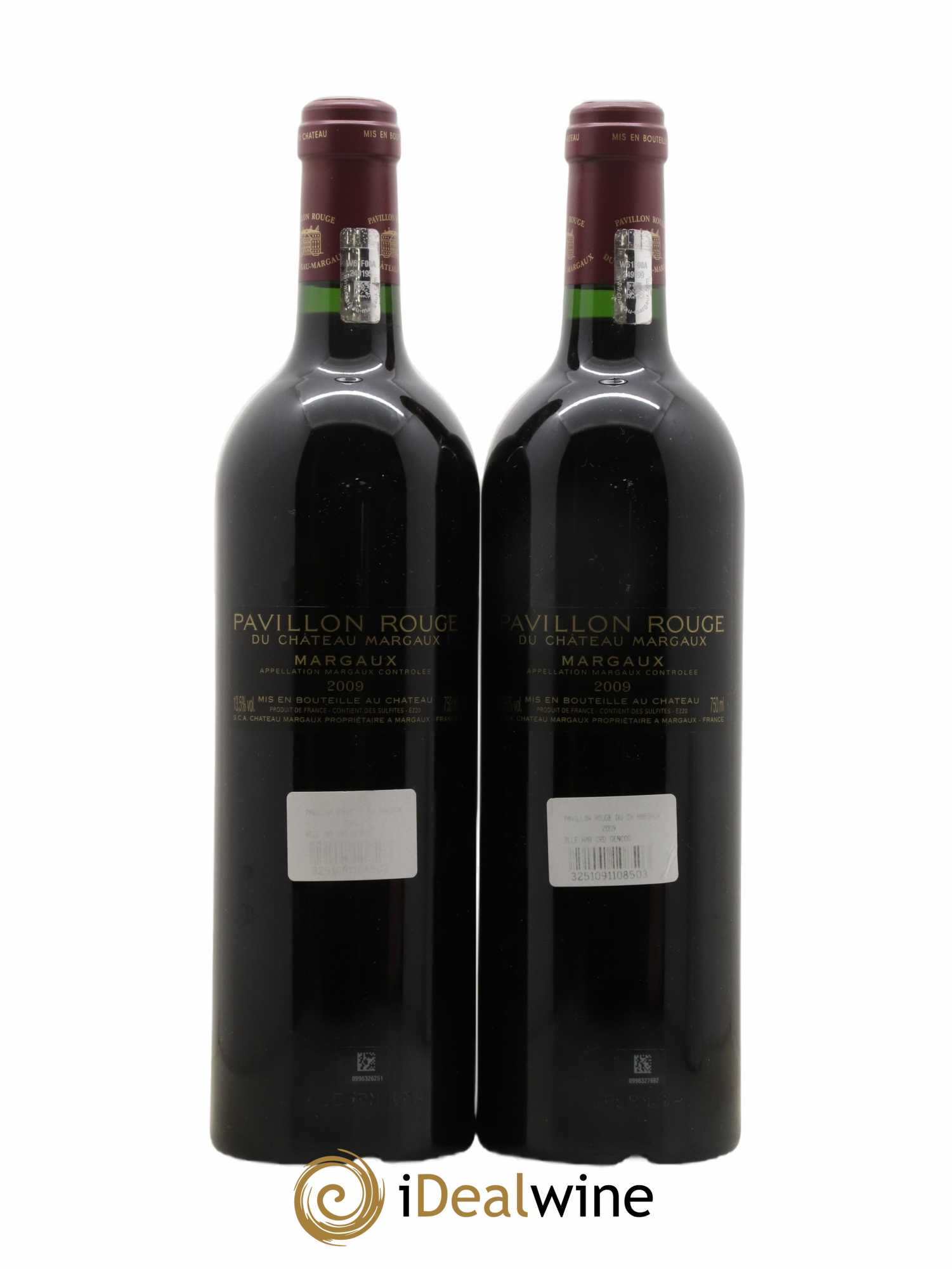 Pavillon Rouge du Château Margaux Second Vin 2009 - Lot de 2 bouteilles - 1