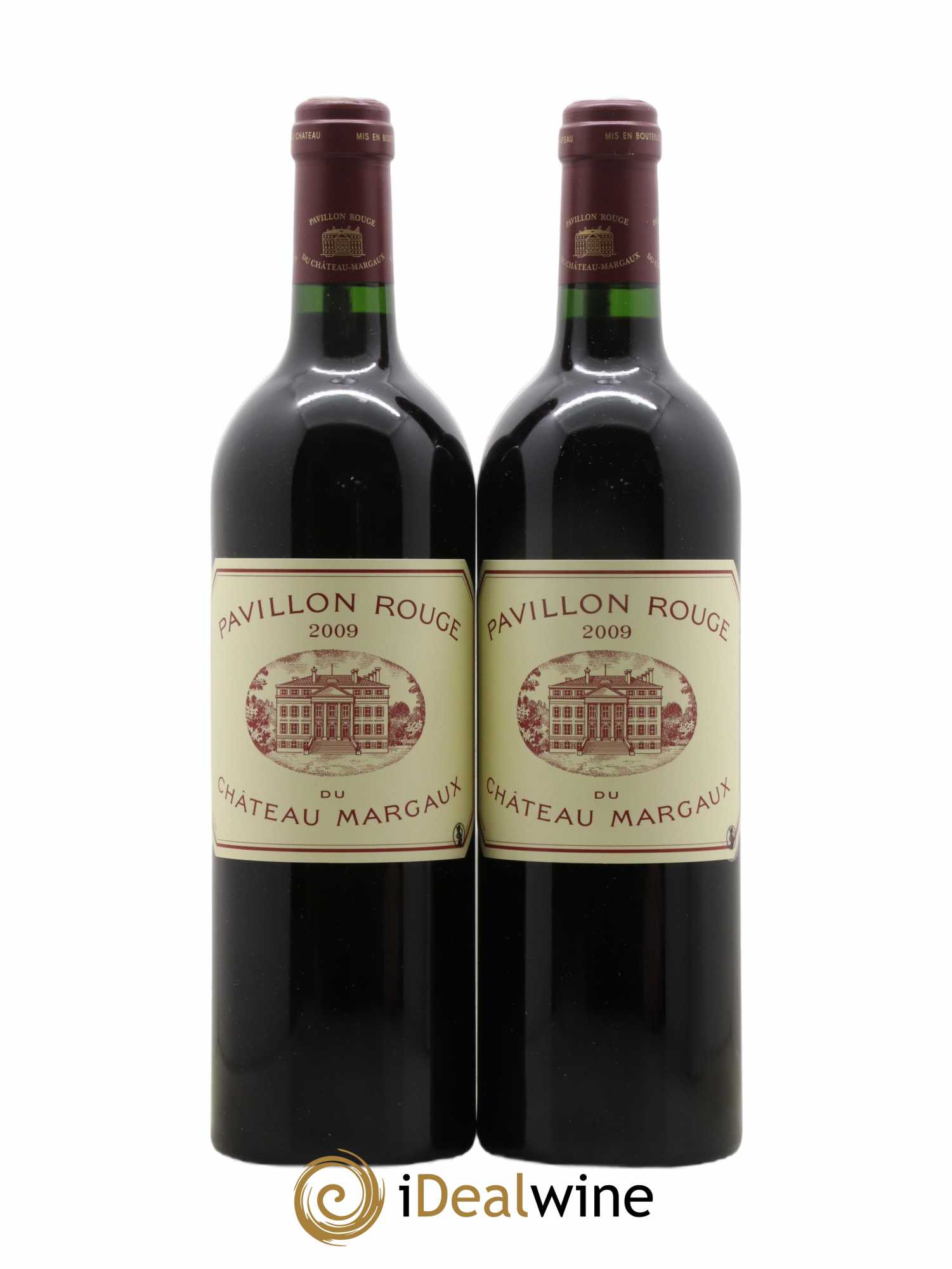 Pavillon Rouge du Château Margaux Second Vin 2009 - Lot de 2 bouteilles - 0