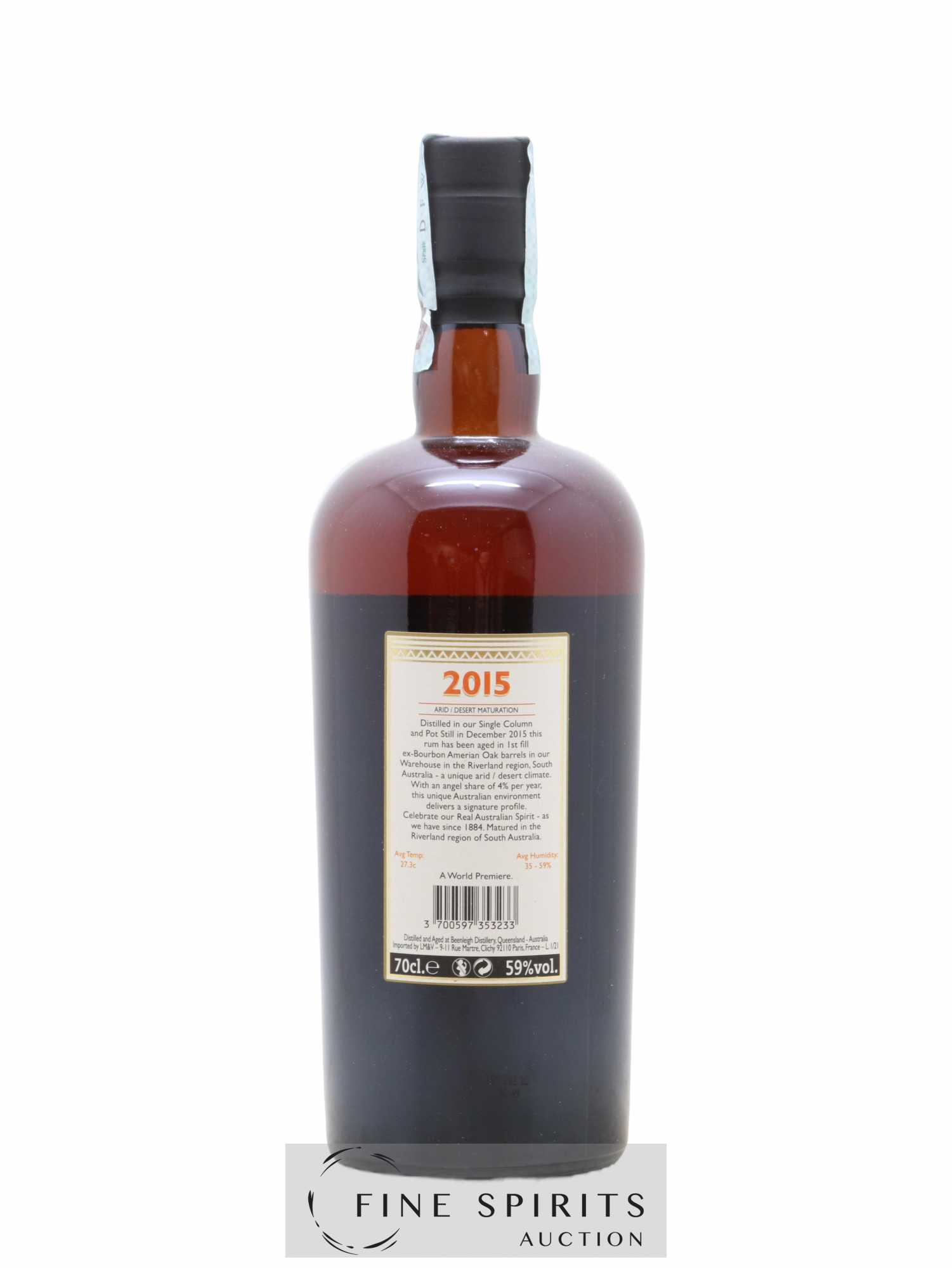 Beenleigh 5 years 2015 Of. Arid-Desert Maturation - bottled 2021 - Lot of 1 bottle - 2