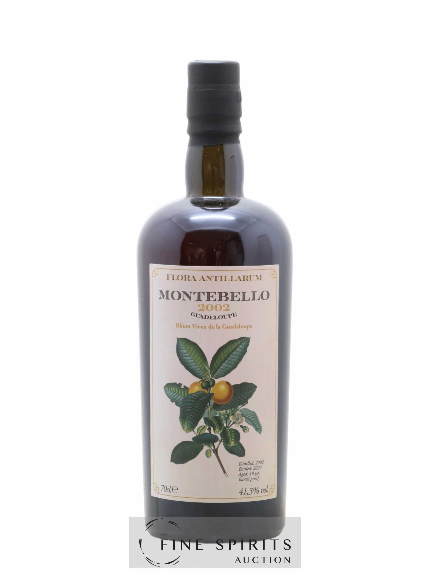 Montebello 19 years 2002 Velier One of 482 - bottled 2022 Flora Antillarum - Lot de 1 bouteille - 1