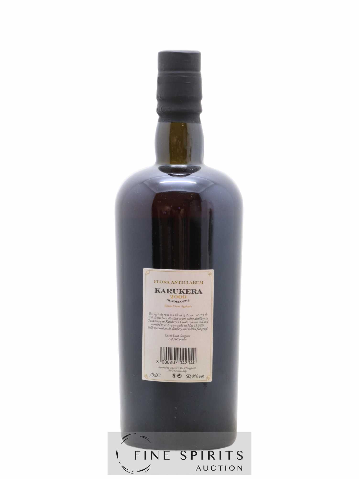Karukera 12 years 2009 Velier One of 368 - bottled 2022 Flora Antillarum - Lot de 1 bouteille - 2