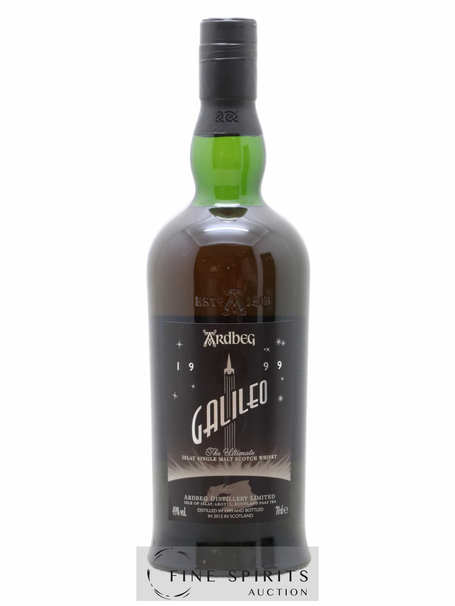 Ardbeg 1999 Of. Galileo - Space bottled in 2012 The Ultimate - Lot of 1 bottle - 1