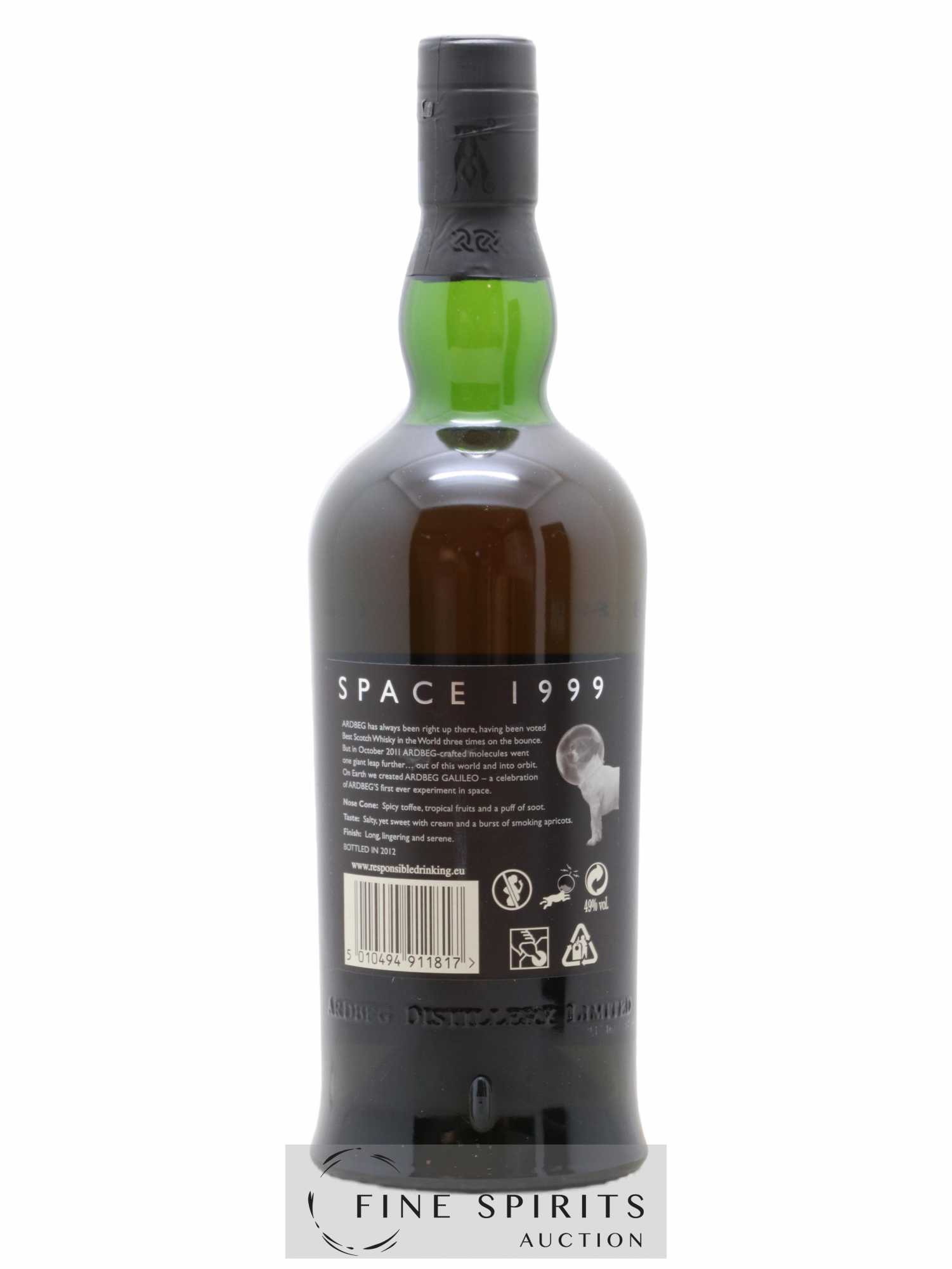 Ardbeg 1999 Of. Galileo - Space bottled in 2012 The Ultimate - Lot of 1 bottle - 2