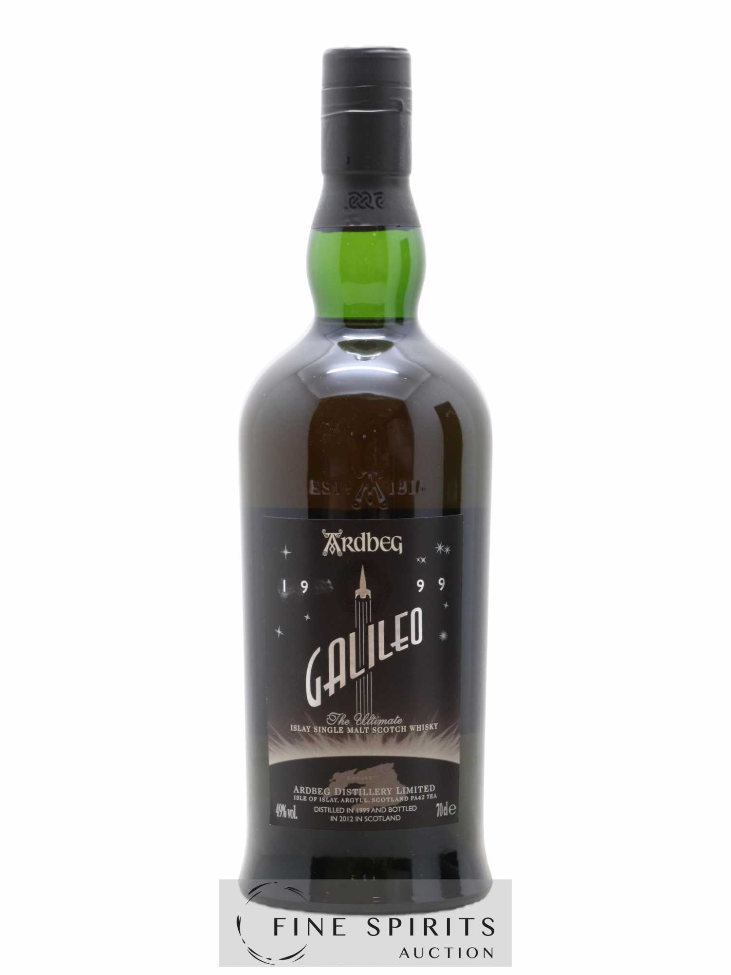 Ardbeg 1999 Of. Galileo - Space bottled in 2012 The Ultimate - Lot of 1 bottle - 1