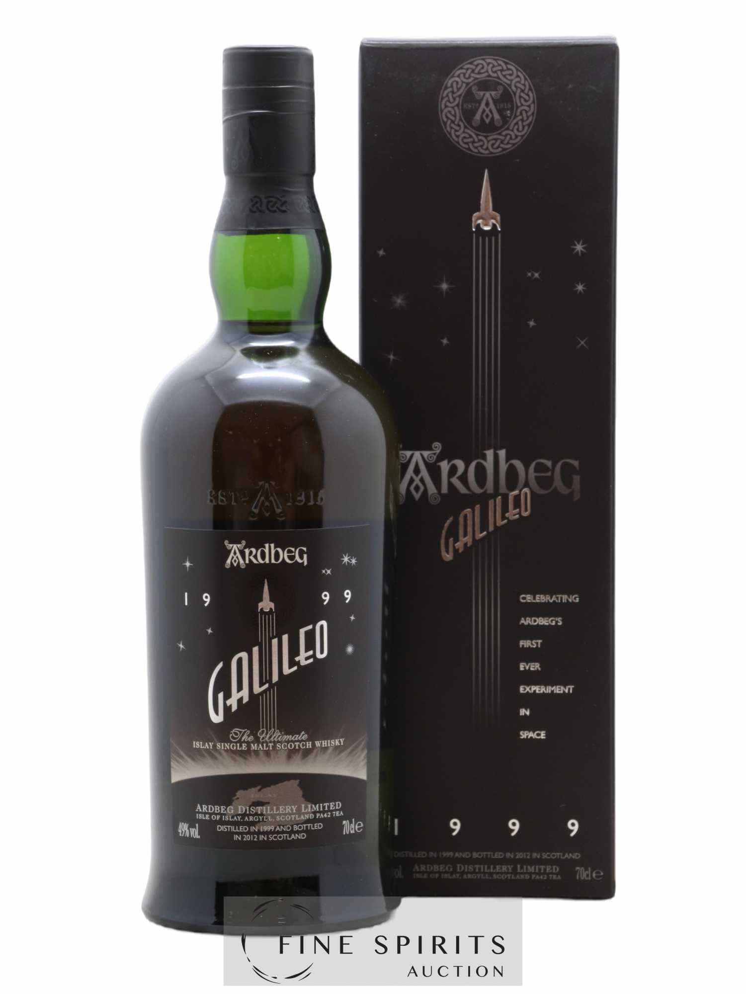 Ardbeg 1999 Of. Galileo - Space bottled in 2012 The Ultimate - Lot de 1 bouteille - 0