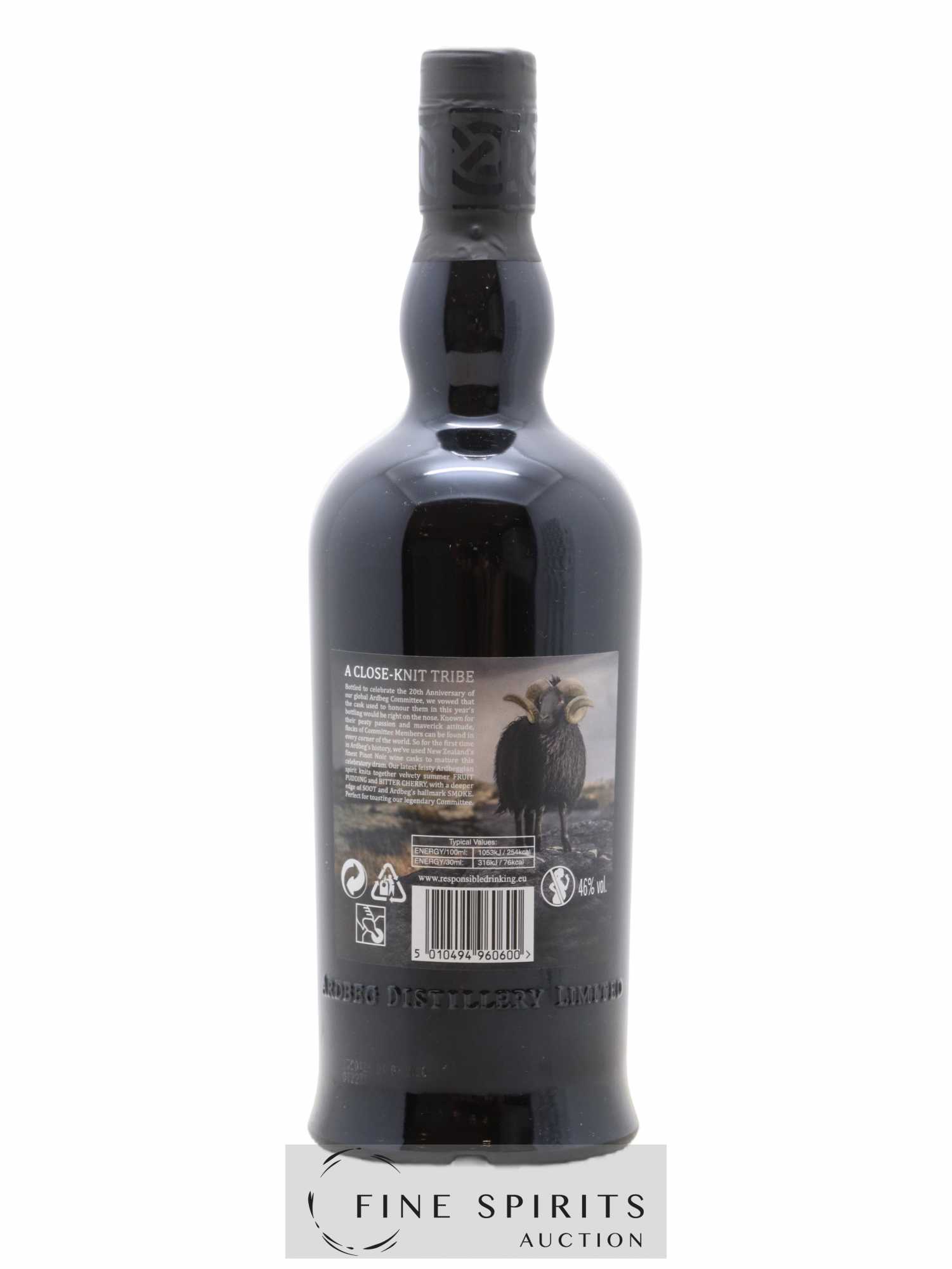 Ardbeg Of. Blaaack Committee 20th Anniversary - 2020 Limited Edition The Ultimate - Lot de 1 bouteille - 2
