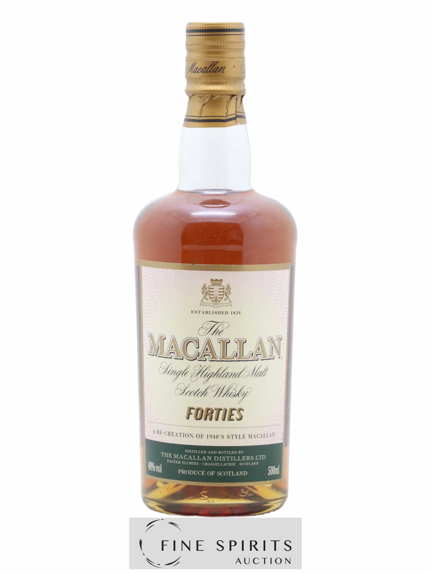 Macallan (The) Of. Forties - Posten von 1 Flasche - 1