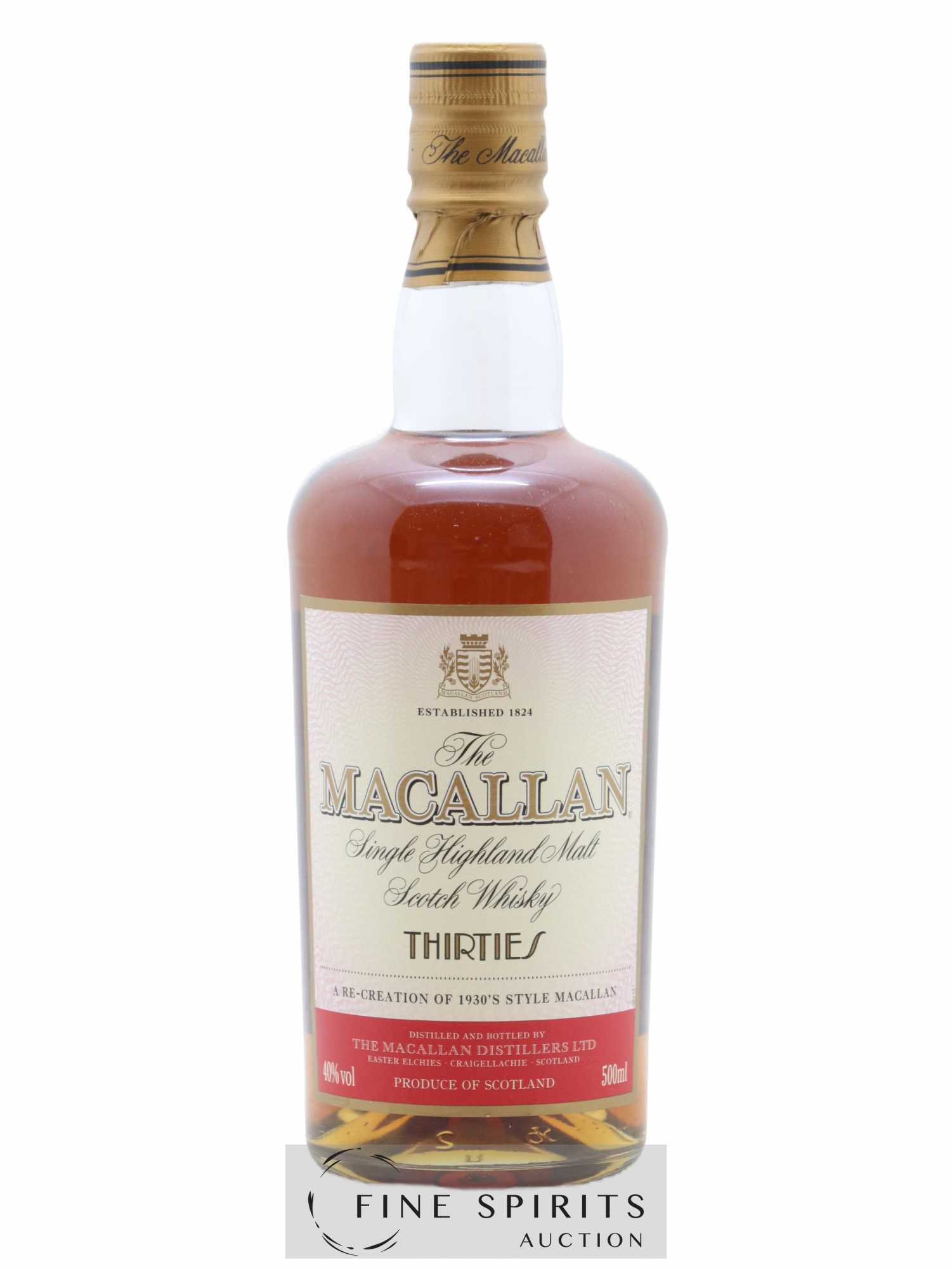 Macallan (The) Of. Thirties - Lot de 1 bouteille - 1