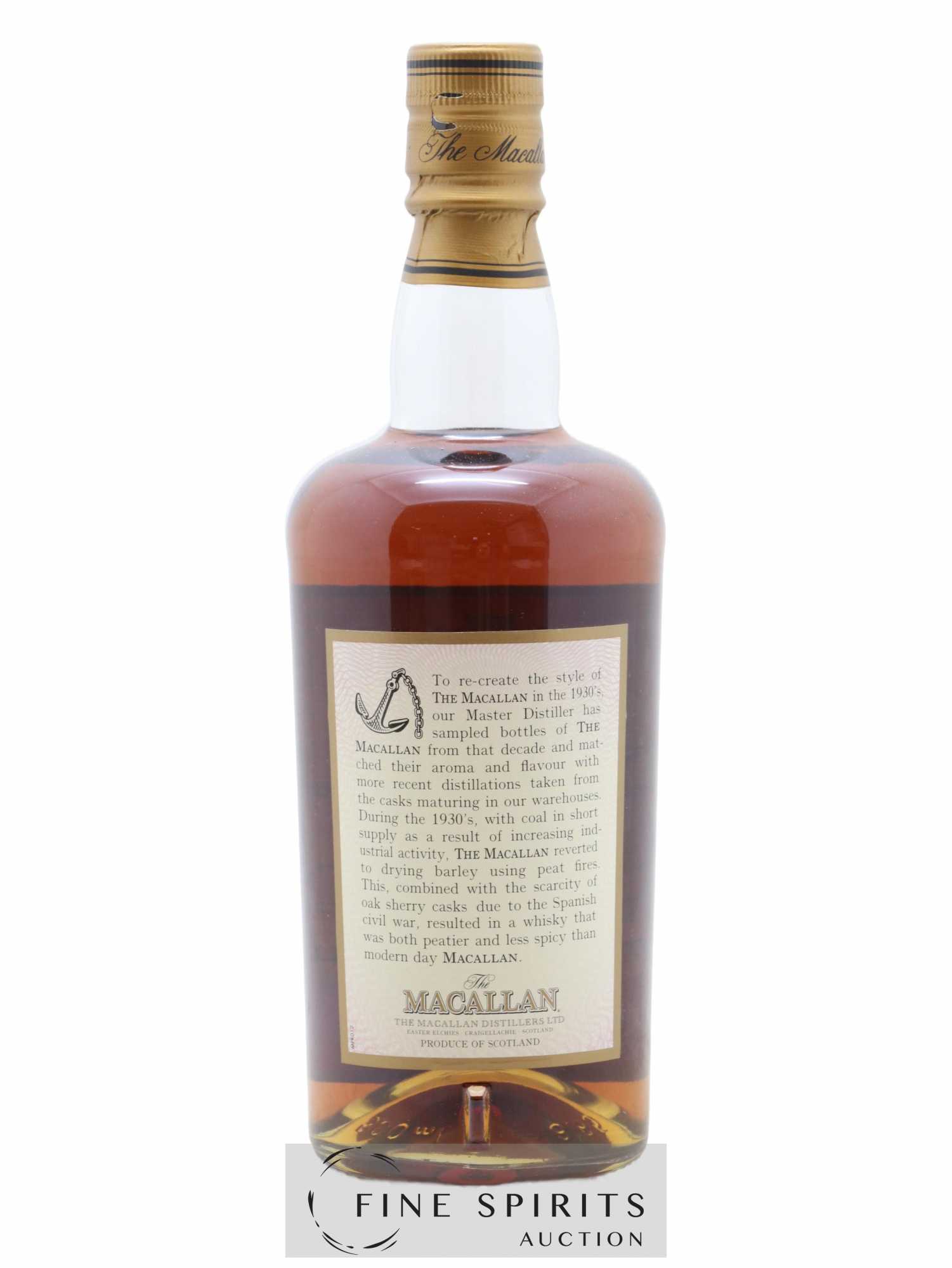 Macallan (The) Of. Thirties - Lot de 1 bouteille - 2