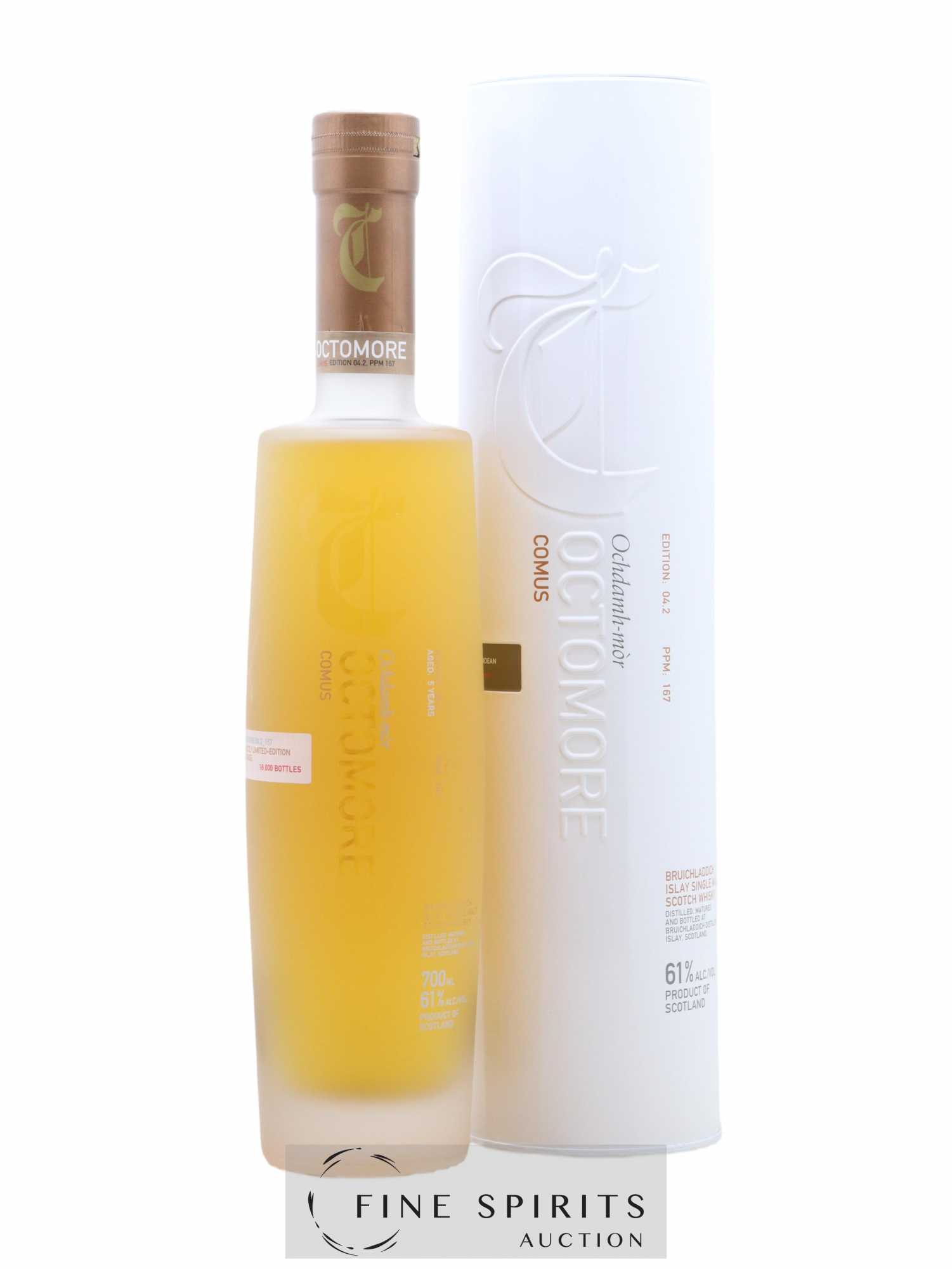 Octomore 5 years Of. Edition 04.2 Comus - Posten von 1 Flasche - 0