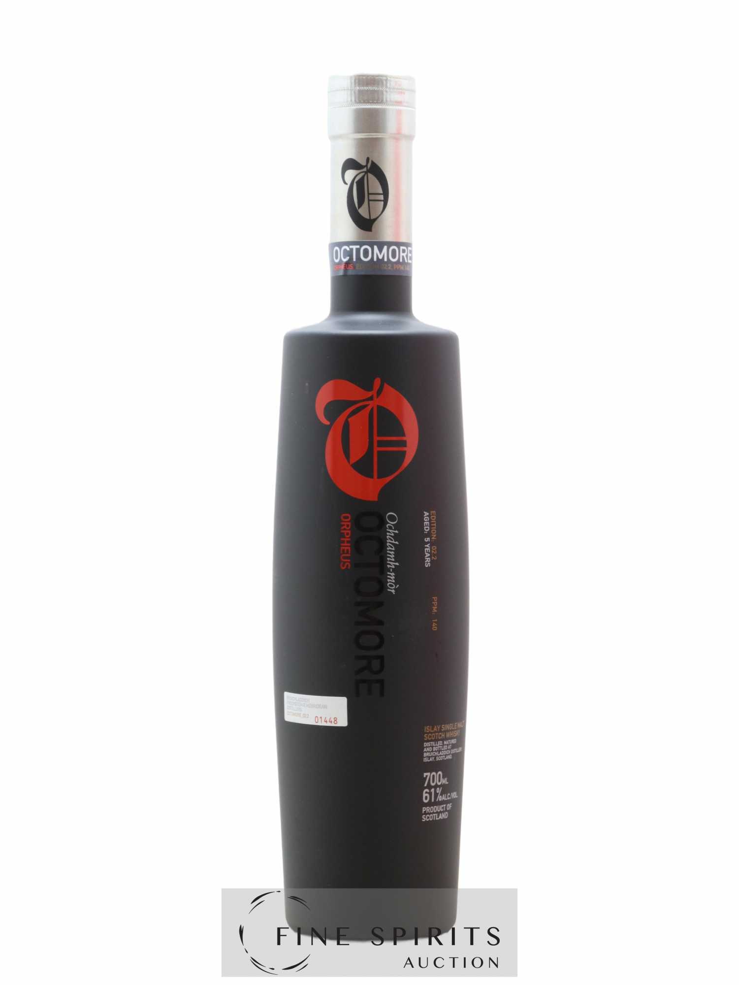 Octomore 5 years Of. Edition 02.2 Orpheus - One of 15000 Limited Edition - Lot of 1 bottle - 1