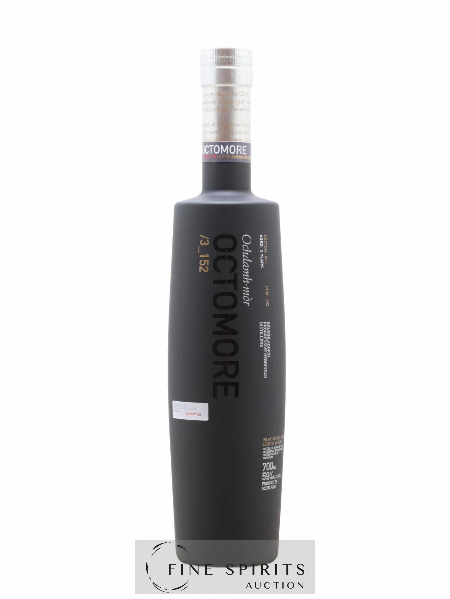 Octomore 5 years Of. Edition 03.1 One of 18000 - Lot de 1 bouteille - 1
