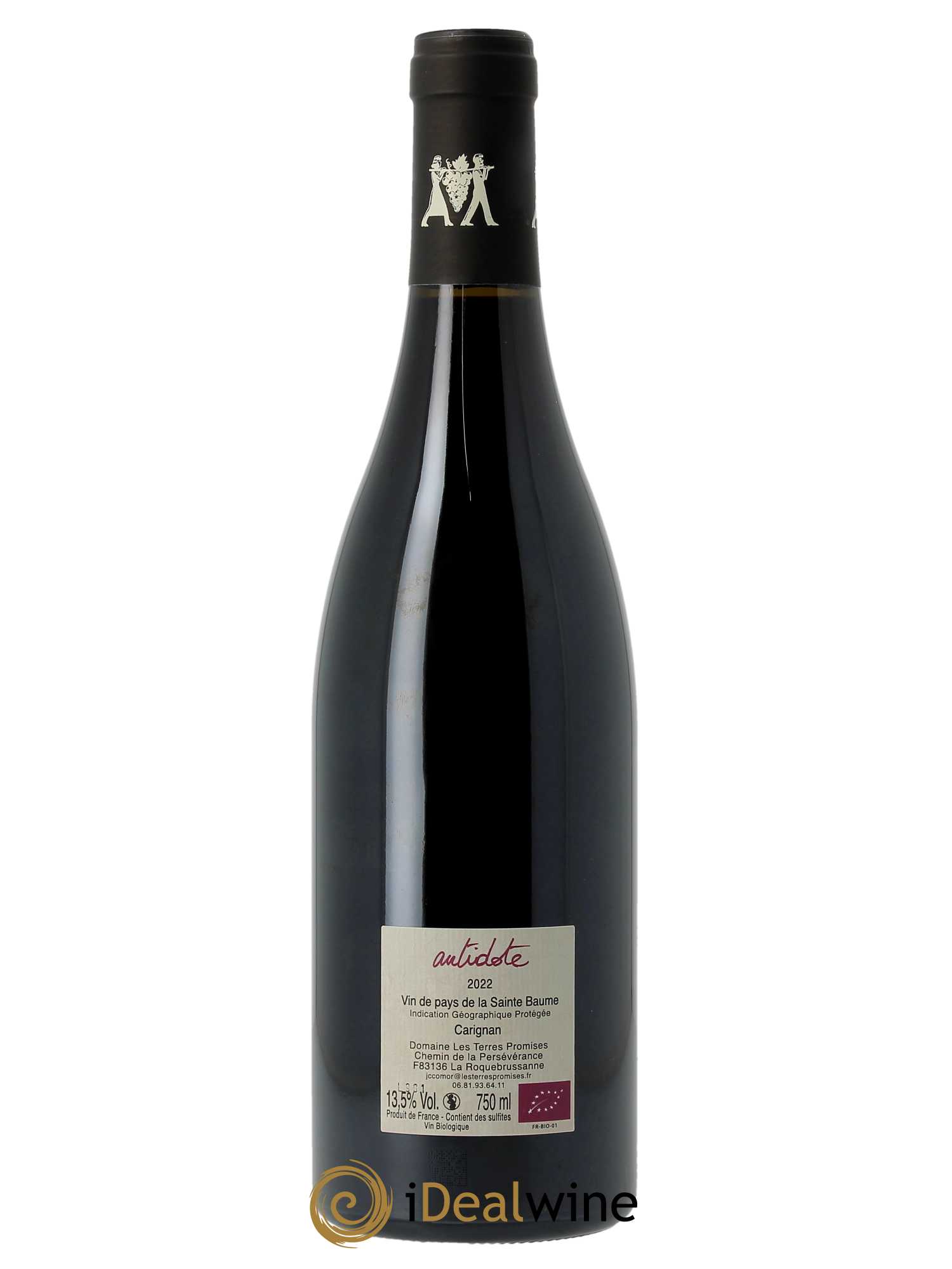 VDP de la Sainte-Baume L'Antidote Les Terres Promises 2022 - Lot of 1 bottle - 1