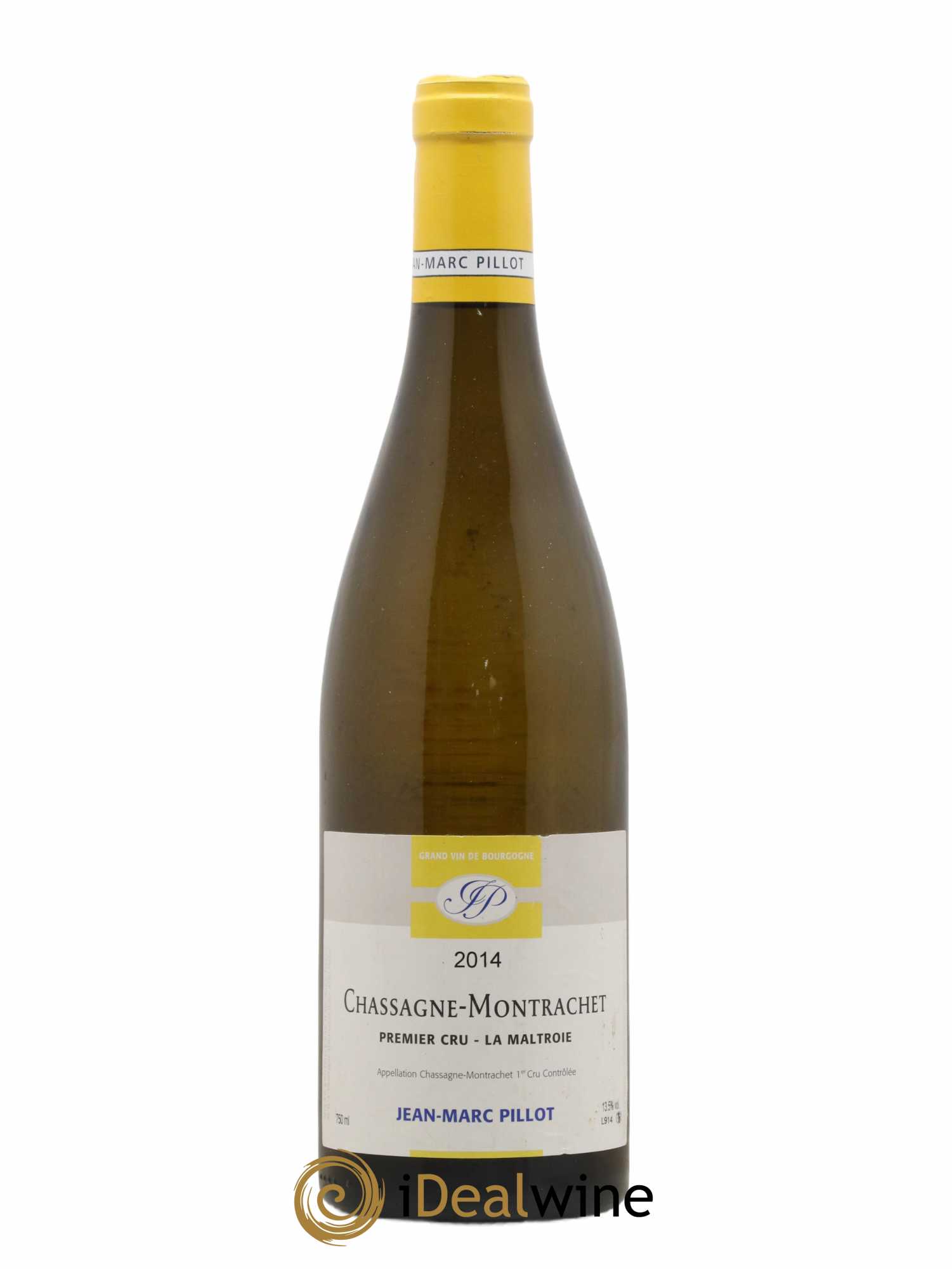 Chassagne-Montrachet 1er Cru La Maltoise Jean Marc Pillot 2014 - Lot de 1 bouteille - 0