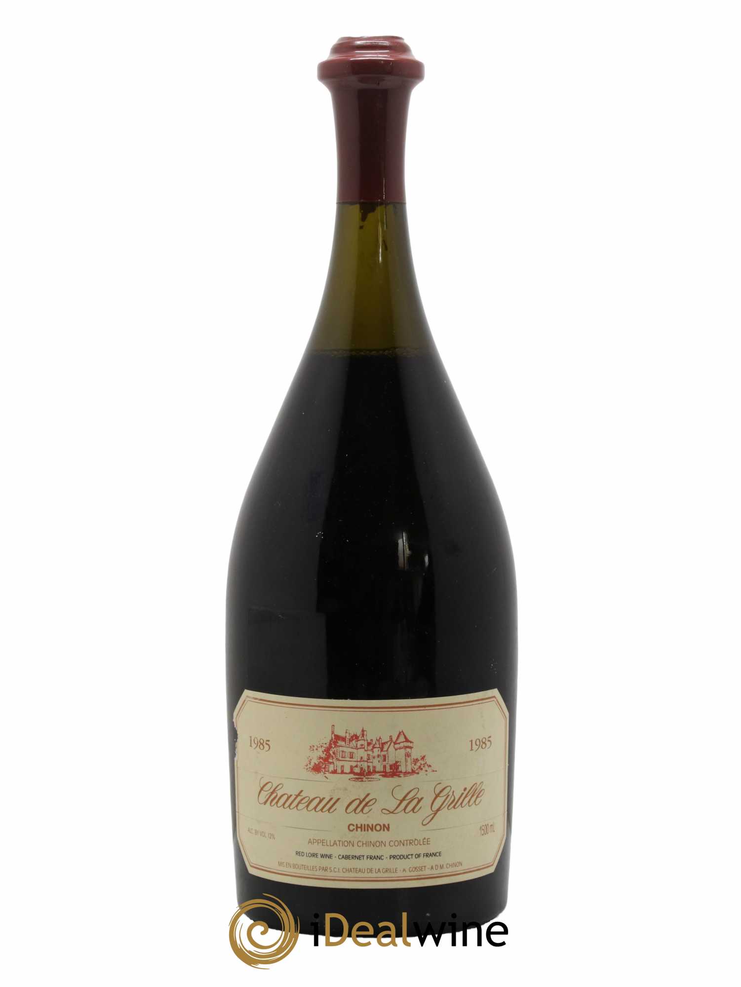Chinon Château de la Grille 1985 - Lot de 1 magnum - 0