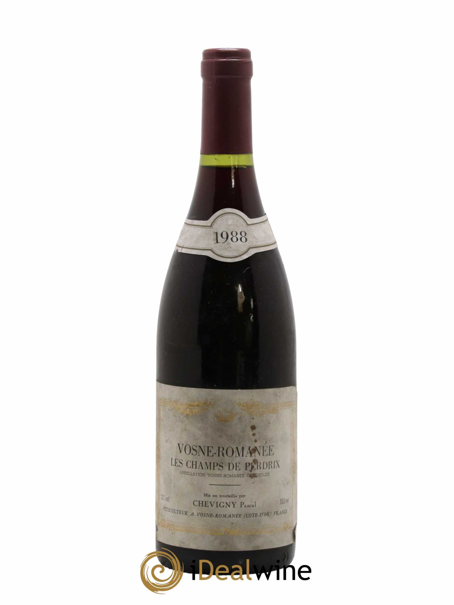 Vosne-Romanée Les Champs de Perdrix Pascal Chevigny 1988 - Lot de 1 bouteille - 0