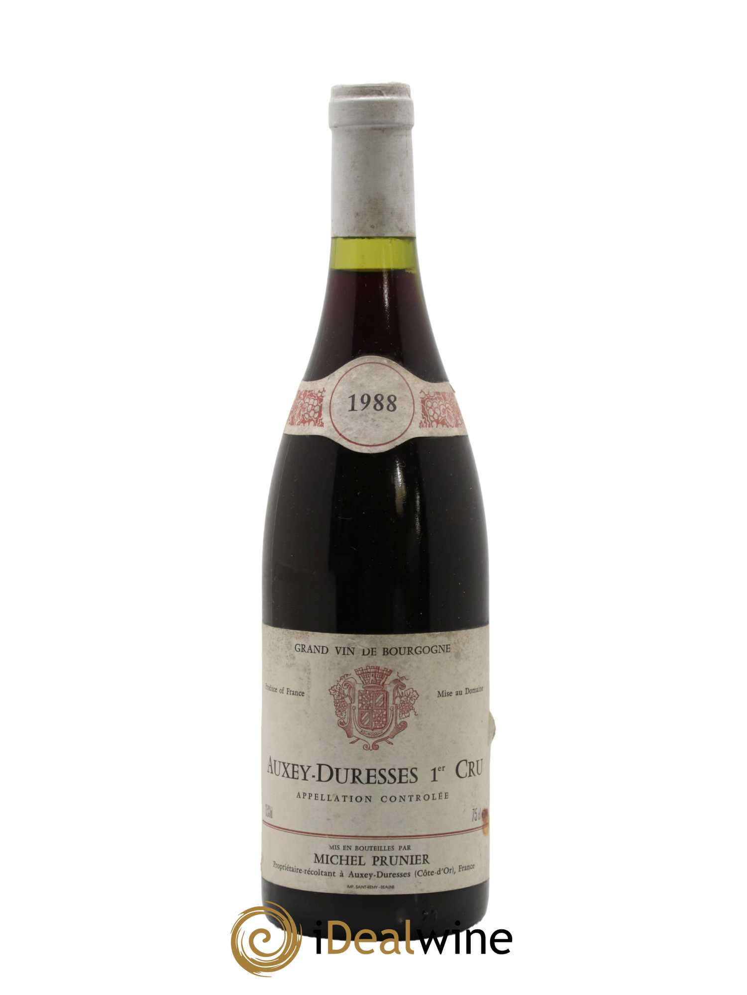Auxey-Duresses 1er Cru Domaine Michel Prunier 1988 - Lot de 1 bouteille - 0