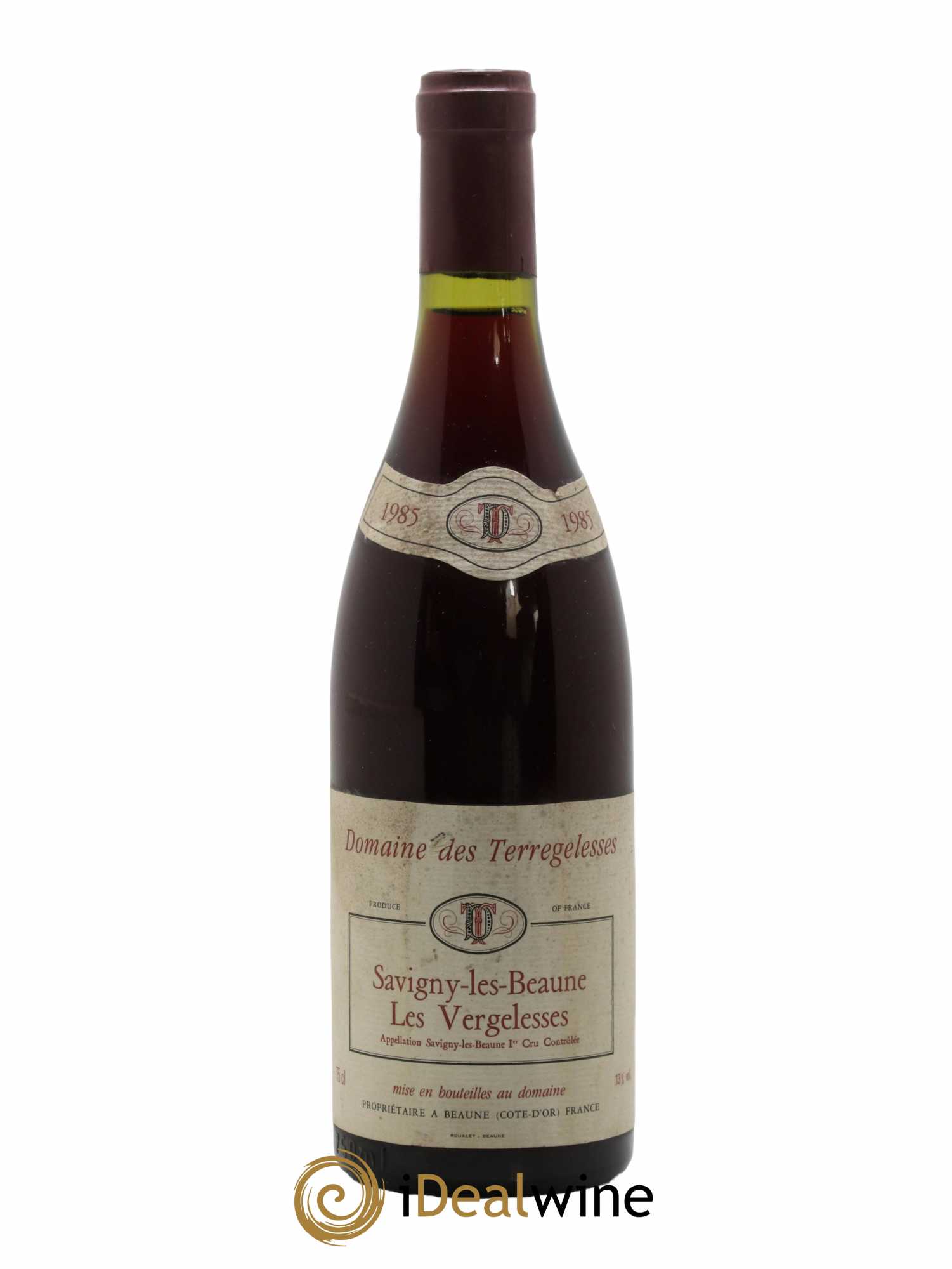 Savigny-lès-Beaune 1er Cru Les Vergelesses Domaine de Terregelesses 1985 - Lot de 1 bouteille - 0