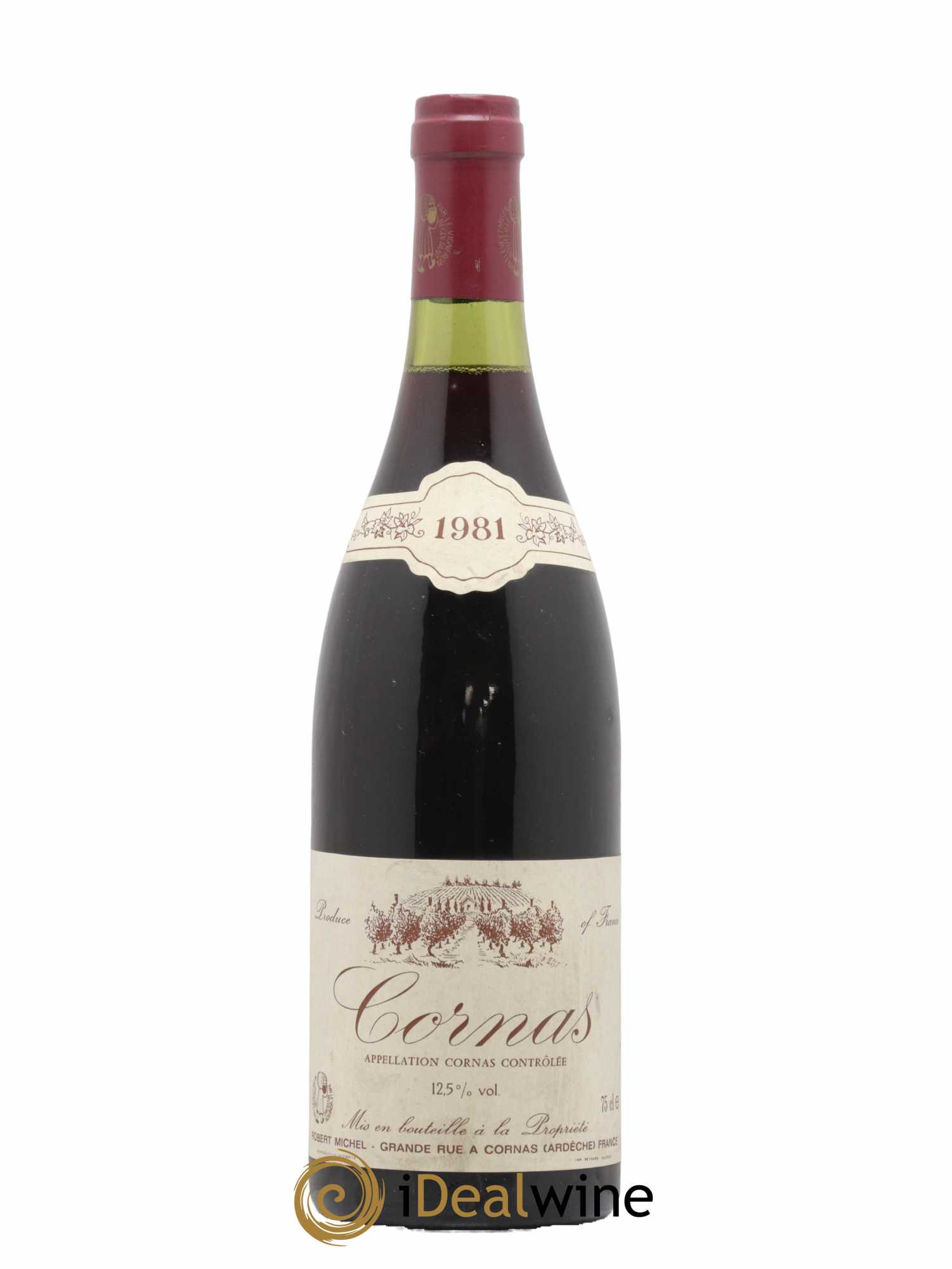 Cornas Robert Michel 1981 - Lot de 1 bouteille - 0
