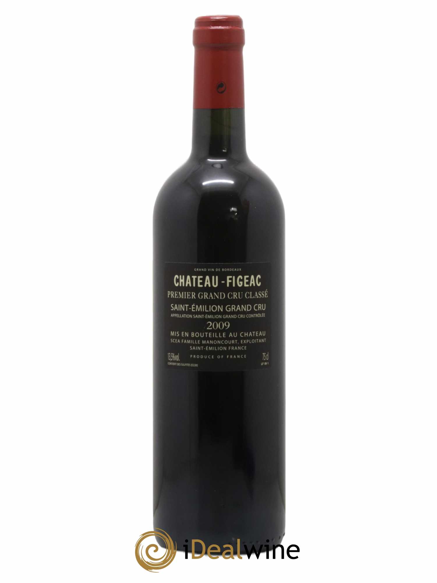 Château Figeac 1er Grand Cru Classé A 2009 - Lot of 1 bottle - 1