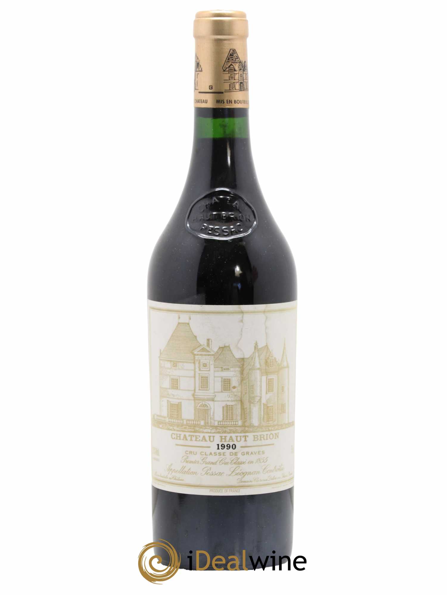 Château Haut Brion 1er Grand Cru Classé 1990 - Lot de 1 bouteille - 0