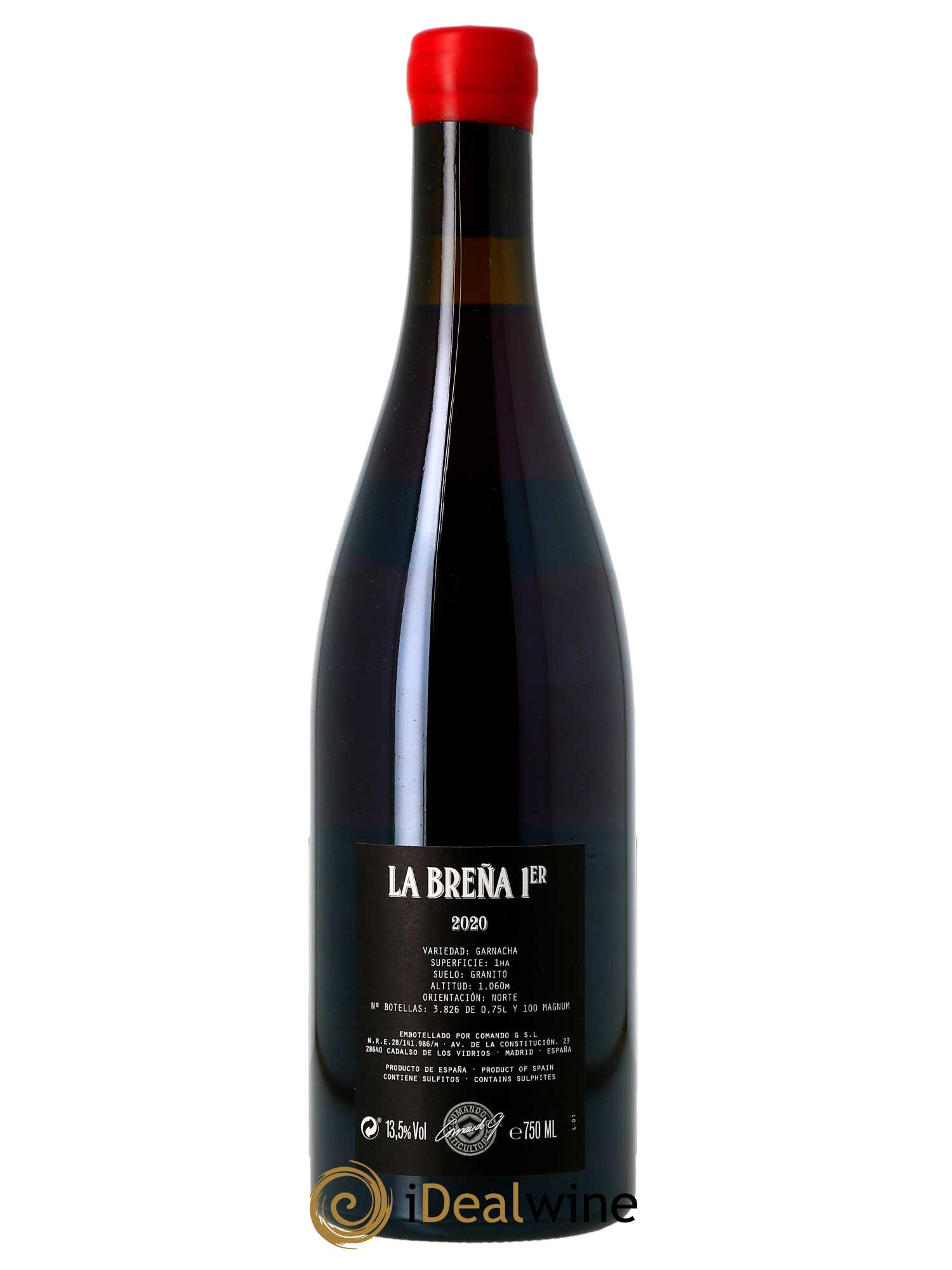 Vinos de Madrid DO Comando G La Breña Primer 2020 - Lot de 1 bouteille - 1
