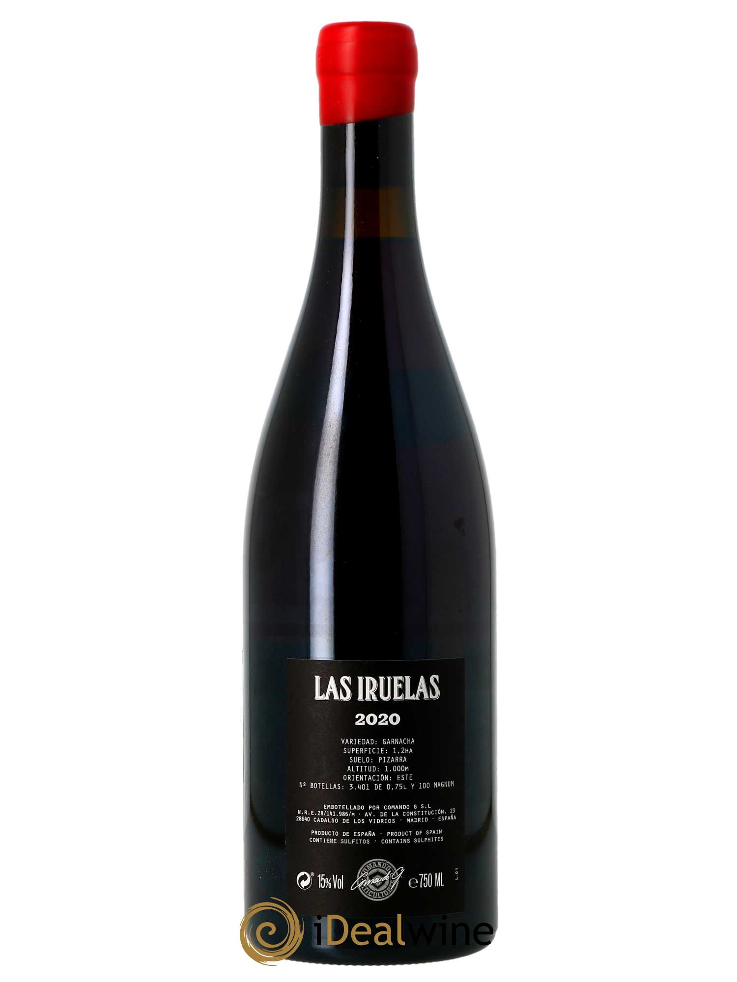 Castille La Manche Comando G (anciennement Daniel Jimenez-Landi) Las Iruelas 2020 - Lot de 1 bouteille - 1