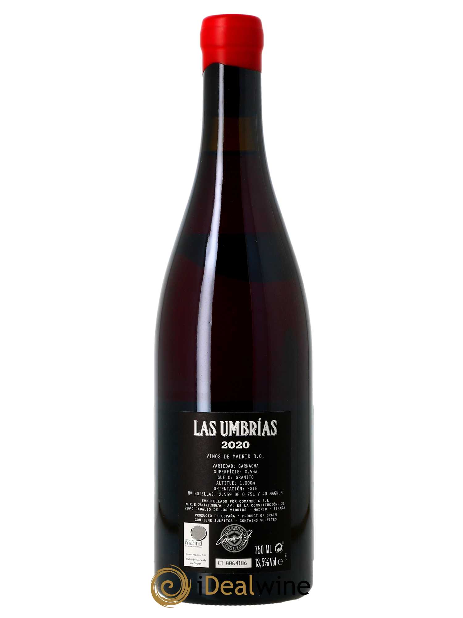 Vinos de Madrid DO Comando G Las Umbrias 2020 - Lot de 1 bouteille - 1