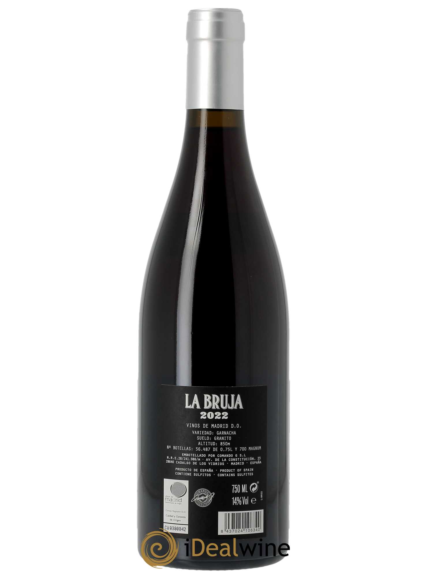 Vinos de Madrid DO Comando G La Bruja de Rozas 2022 - Posten von 1 Flasche - 2