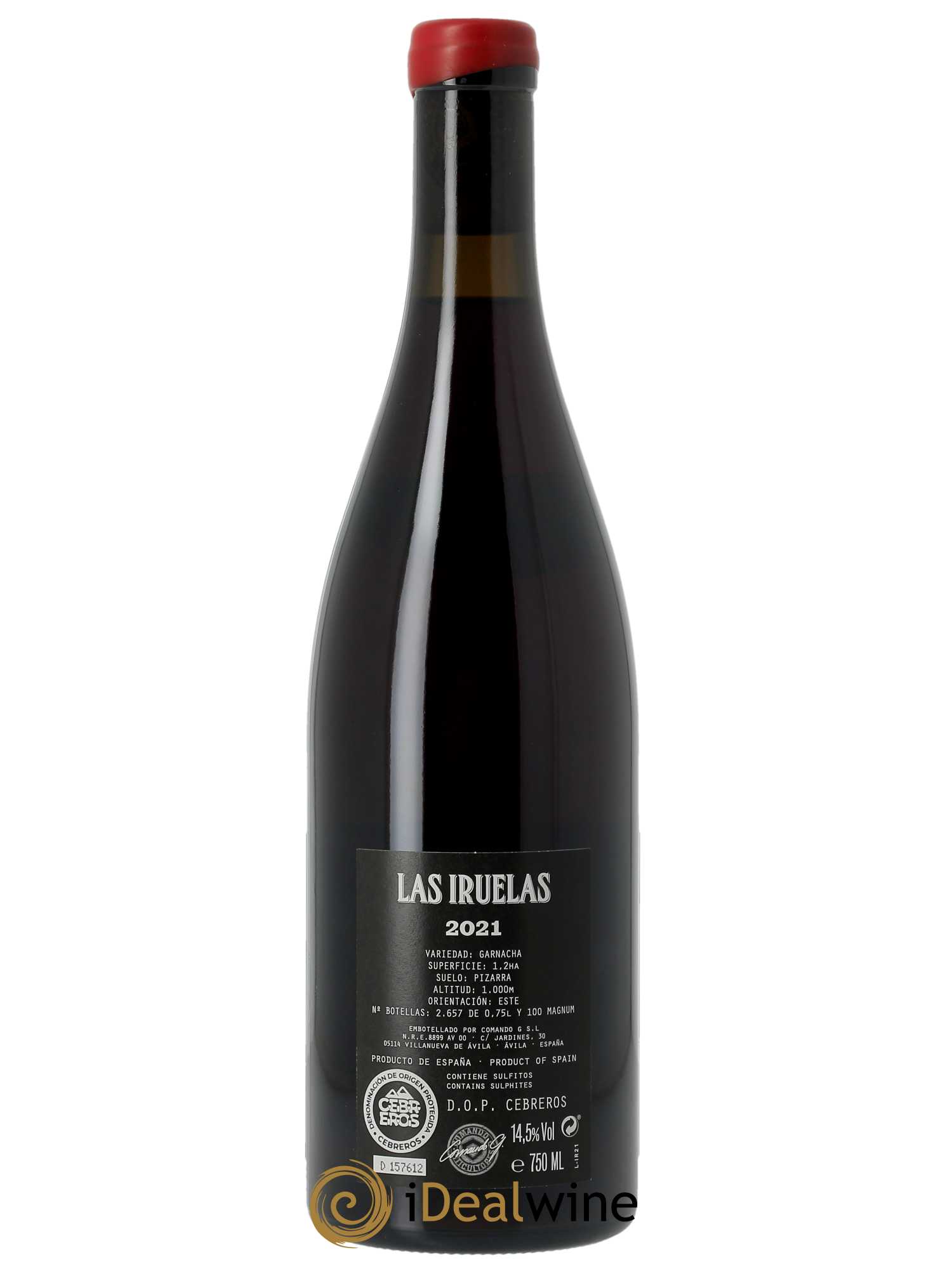 Castille La Manche Comando G (anciennement Daniel Jimenez-Landi) Las Iruelas 2021 - Lot de 1 bouteille - 1