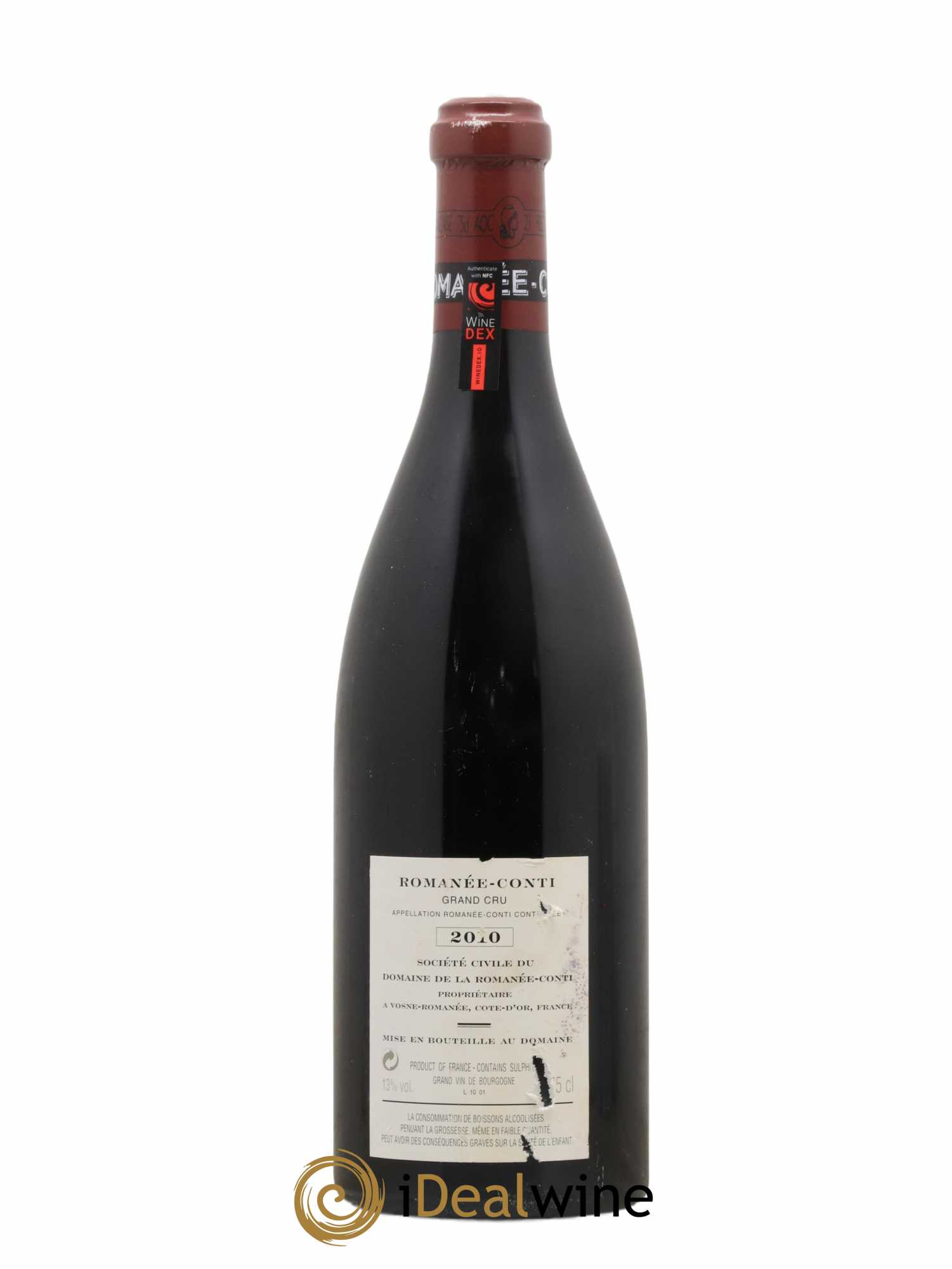 Romanée-Conti Grand Cru Domaine de la Romanée-Conti 2010 - Lot of 1 bottle - 1