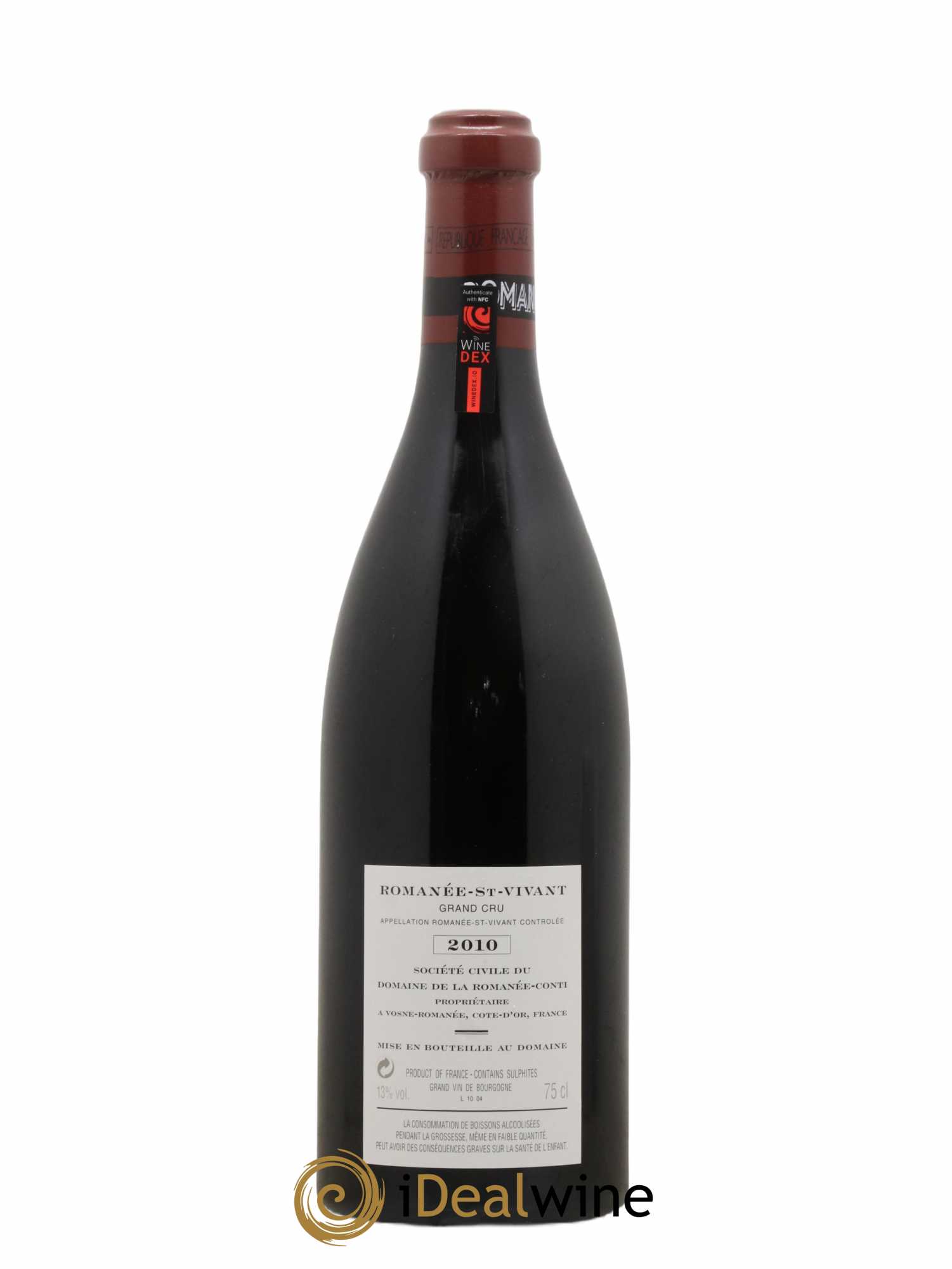 Romanée-Saint-Vivant Grand Cru Domaine de la Romanée-Conti 2010 - Lot of 1 bottle - 1