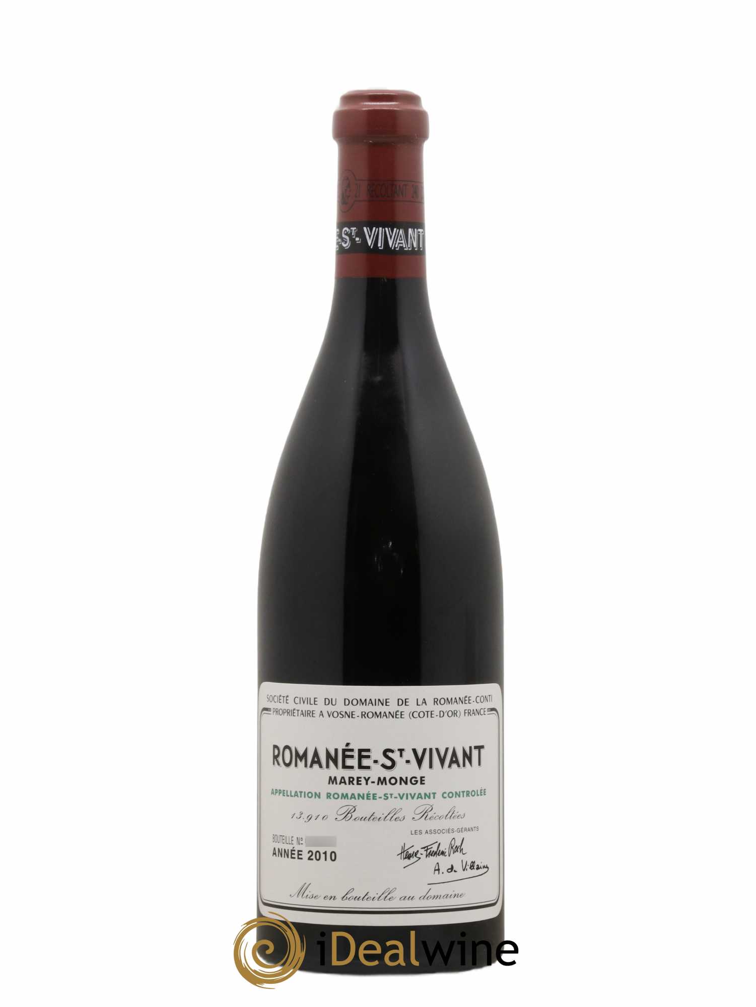 Romanée-Saint-Vivant Grand Cru Domaine de la Romanée-Conti 2010 - Lot of 1 bottle - 0