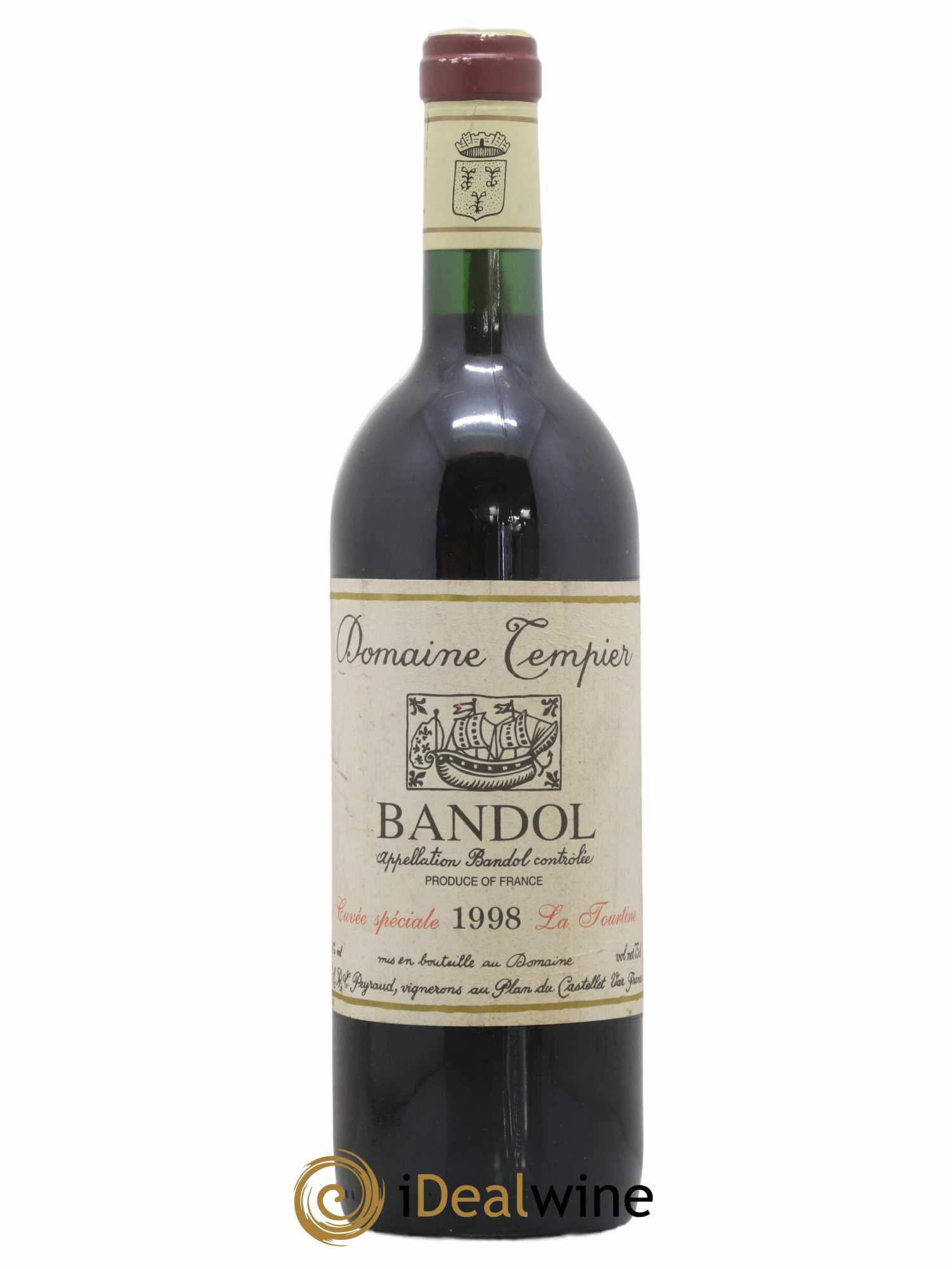 Bandol Domaine Tempier La Tourtine Famille Peyraud 1998 - Lot de 1 bouteille - 0