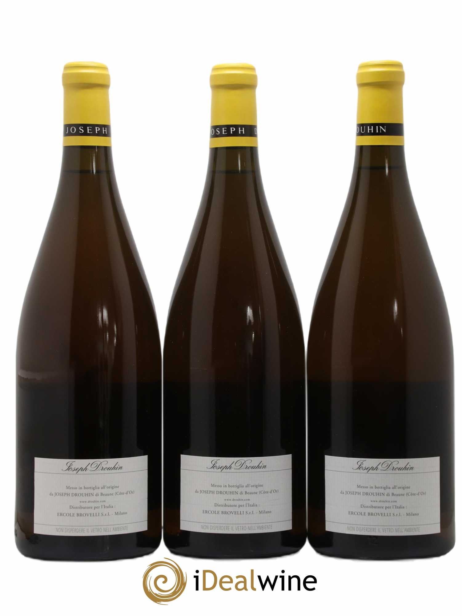 Meursault 1er Cru Hospices de Beaune Genevrières Cuvée Baudot - Joseph Drouhin 2008 - Lot de 3 magnums - 1
