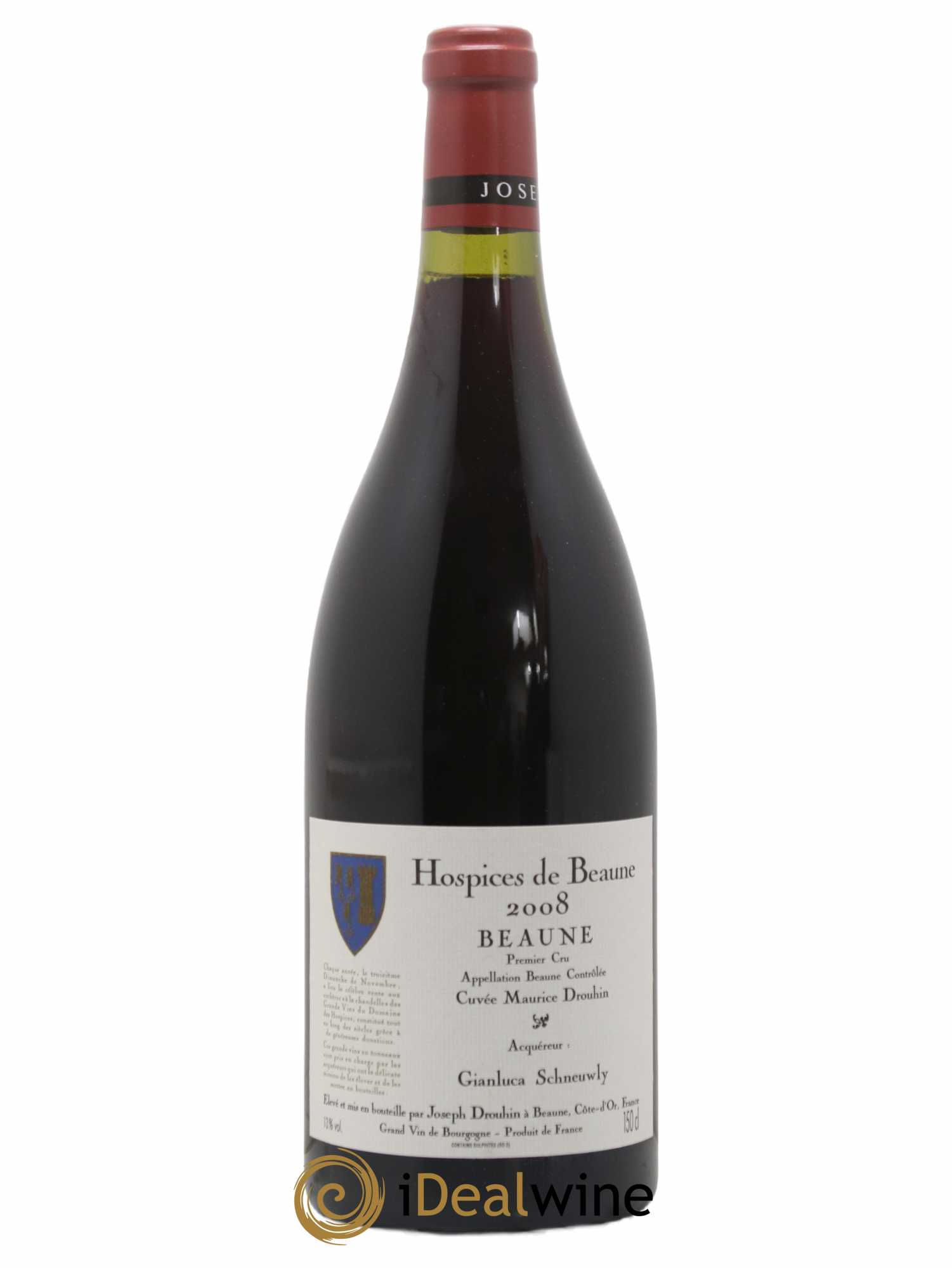 Beaune 1er Cru Hospices de Beaune cuvée Maurice Drouhin - Joseph Drouhin 2008 - Posten von 1 Magnum - 0