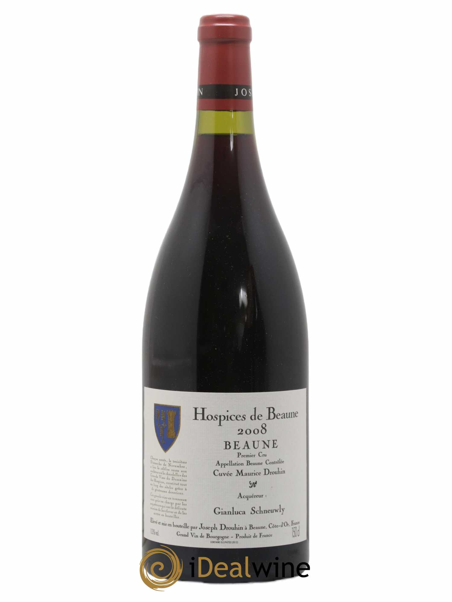 Beaune 1er Cru Hospices de Beaune cuvée Maurice Drouhin - Joseph Drouhin 2008 - Posten von 1 Magnum - 0