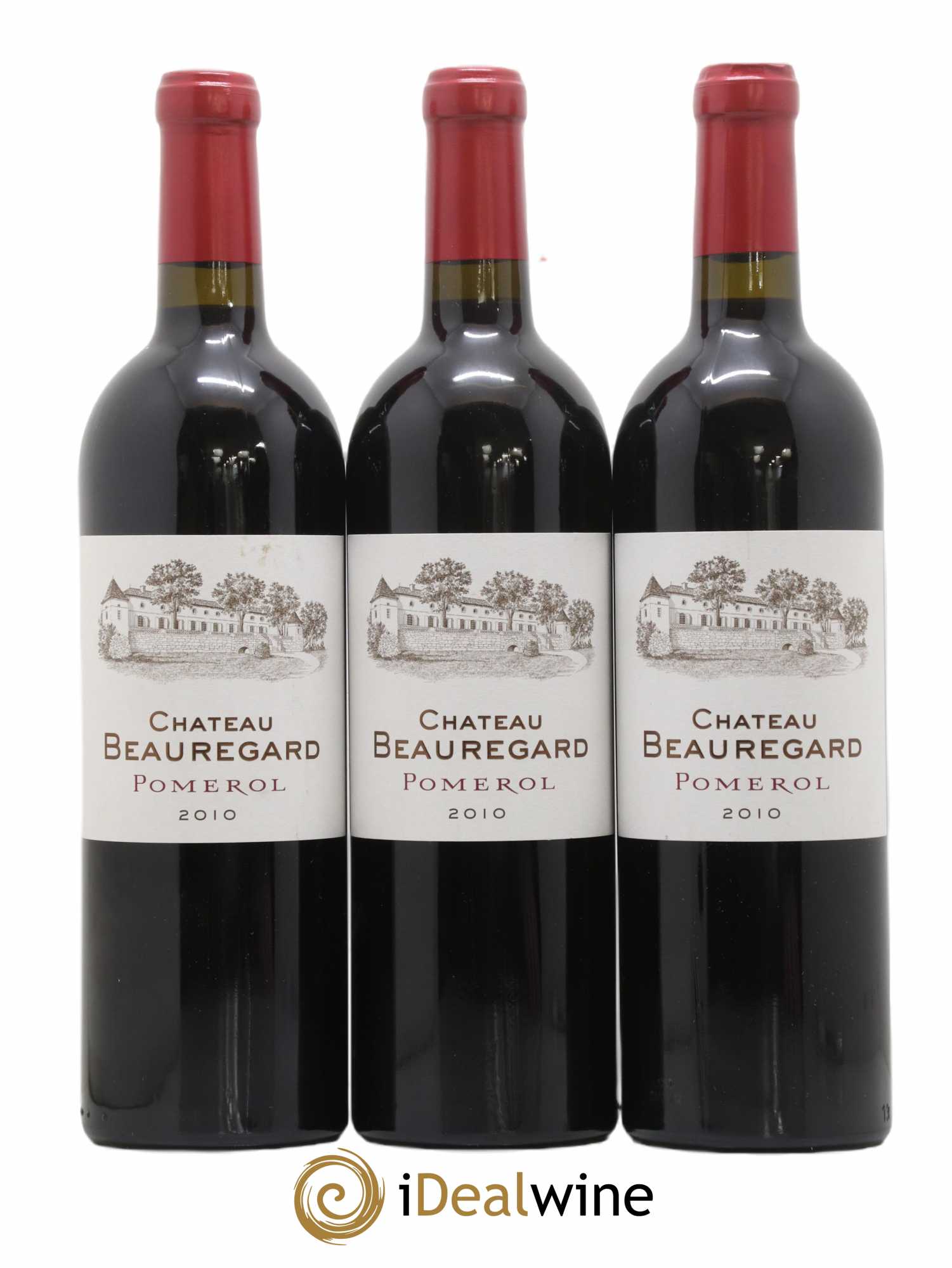Château Beauregard 2010 - Lot de 3 bouteilles - 0