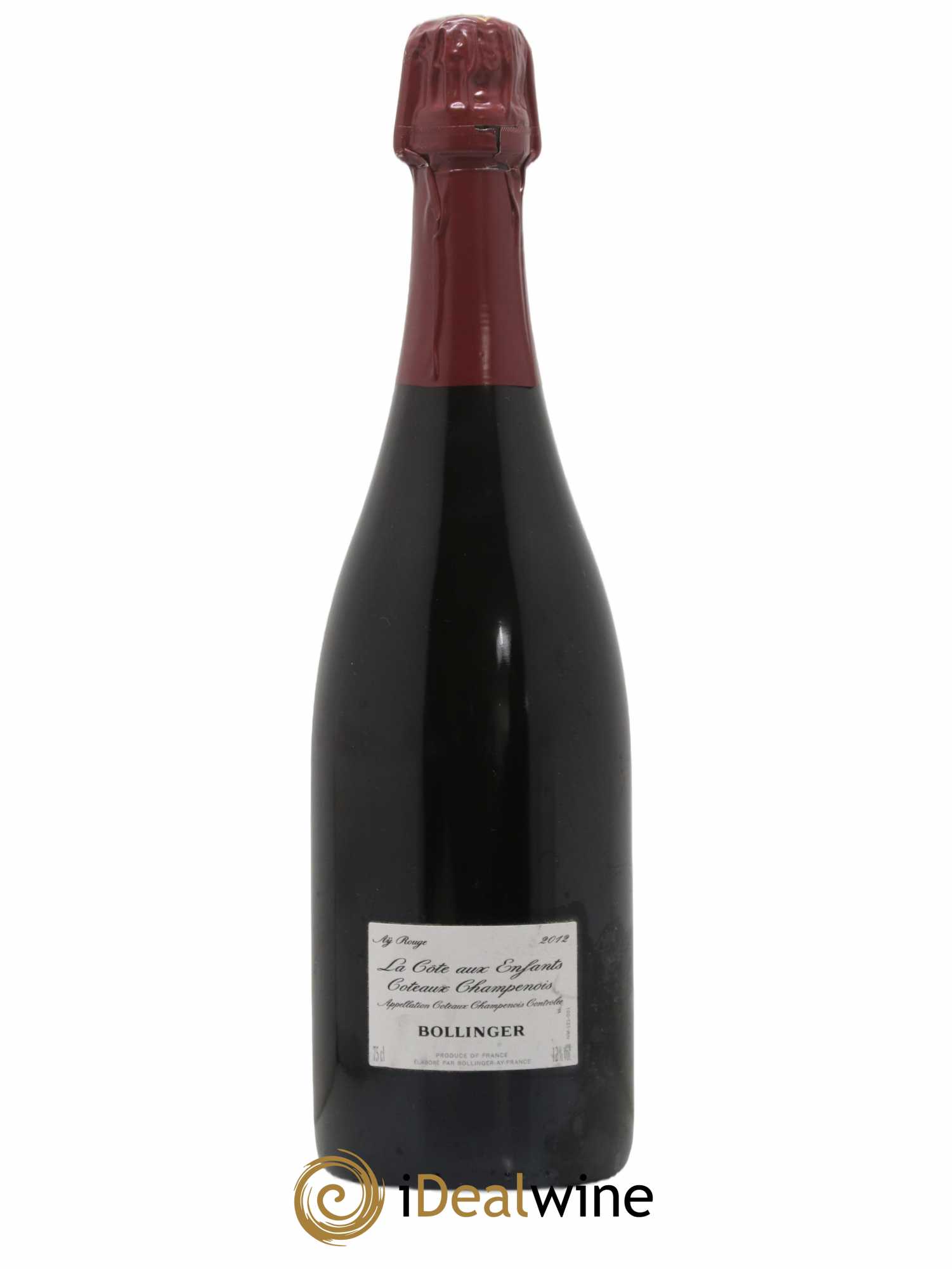 La Côte Aux Enfants Bollinger 2012 - Lot de 1 bouteille - 0